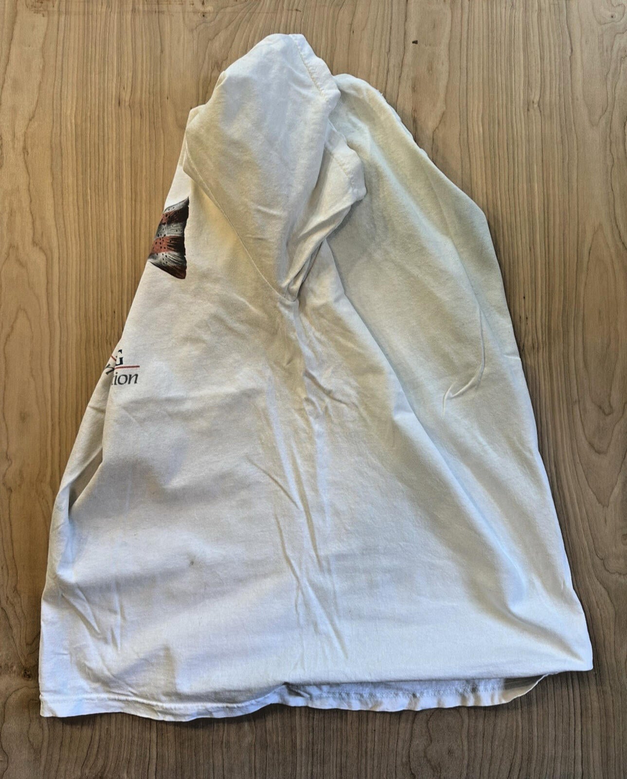 TROUT FISHING an American tradition T shirt XL nice wear COTTON sporty prep