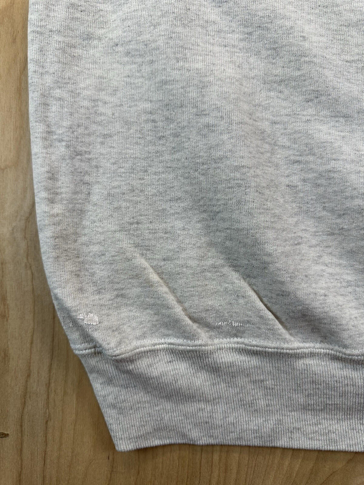 vintage 80's PENN STATE sweatshirt L double sided print DODGER tag PAINT SPLAT