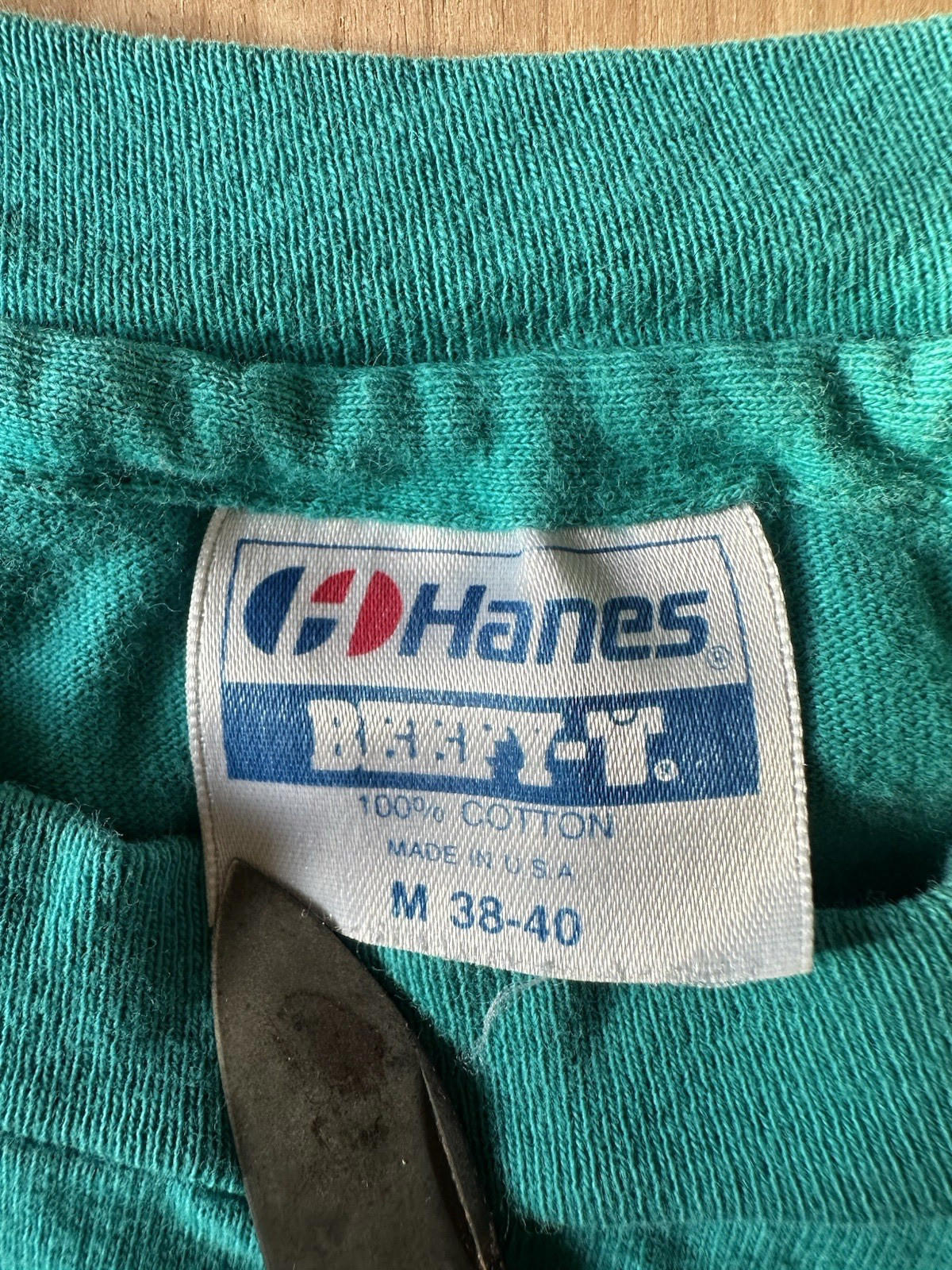 vintage 80's CALIFORNIA COAST CLUB t shirt TEAL & PINK single stitch BEEFY T op