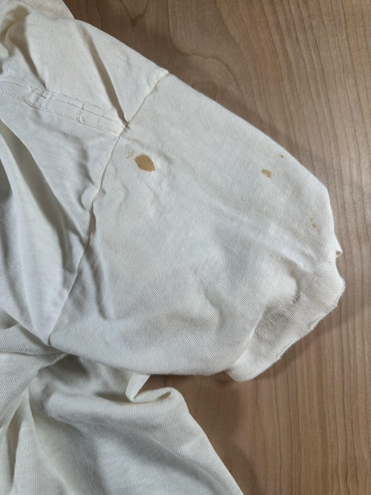 vintage 60's JOCKEY UNDERSHIRT v neck SHREDDED worn PATINA torn MEDIUM j1