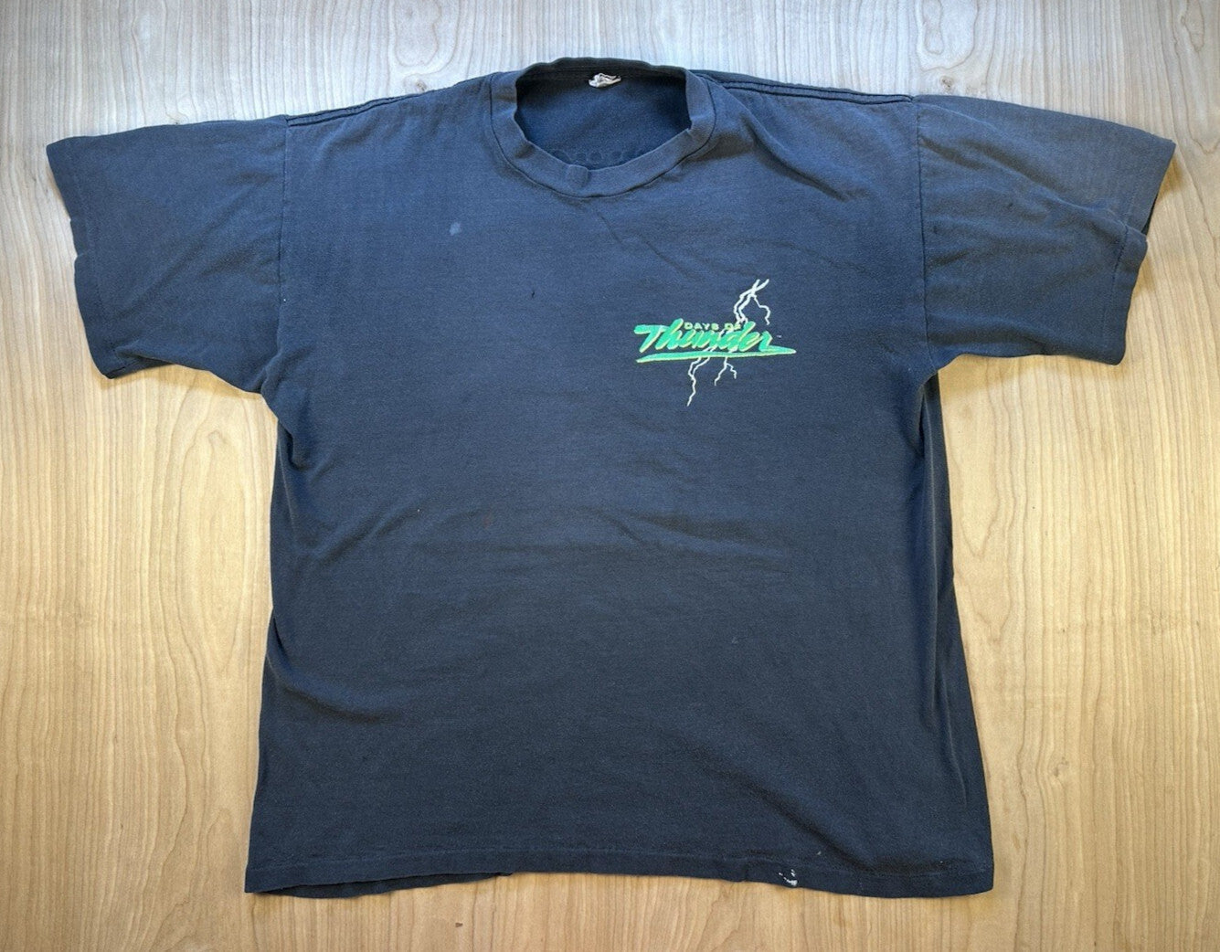 vintage 90's Days Of Thunder t shirt Promo nascar Chevy chevrolet lumina Large