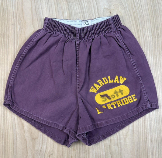 vintage 50's CHAMPION gym shorts WARDLAW HARTRIDGE private school XTRA SMALL