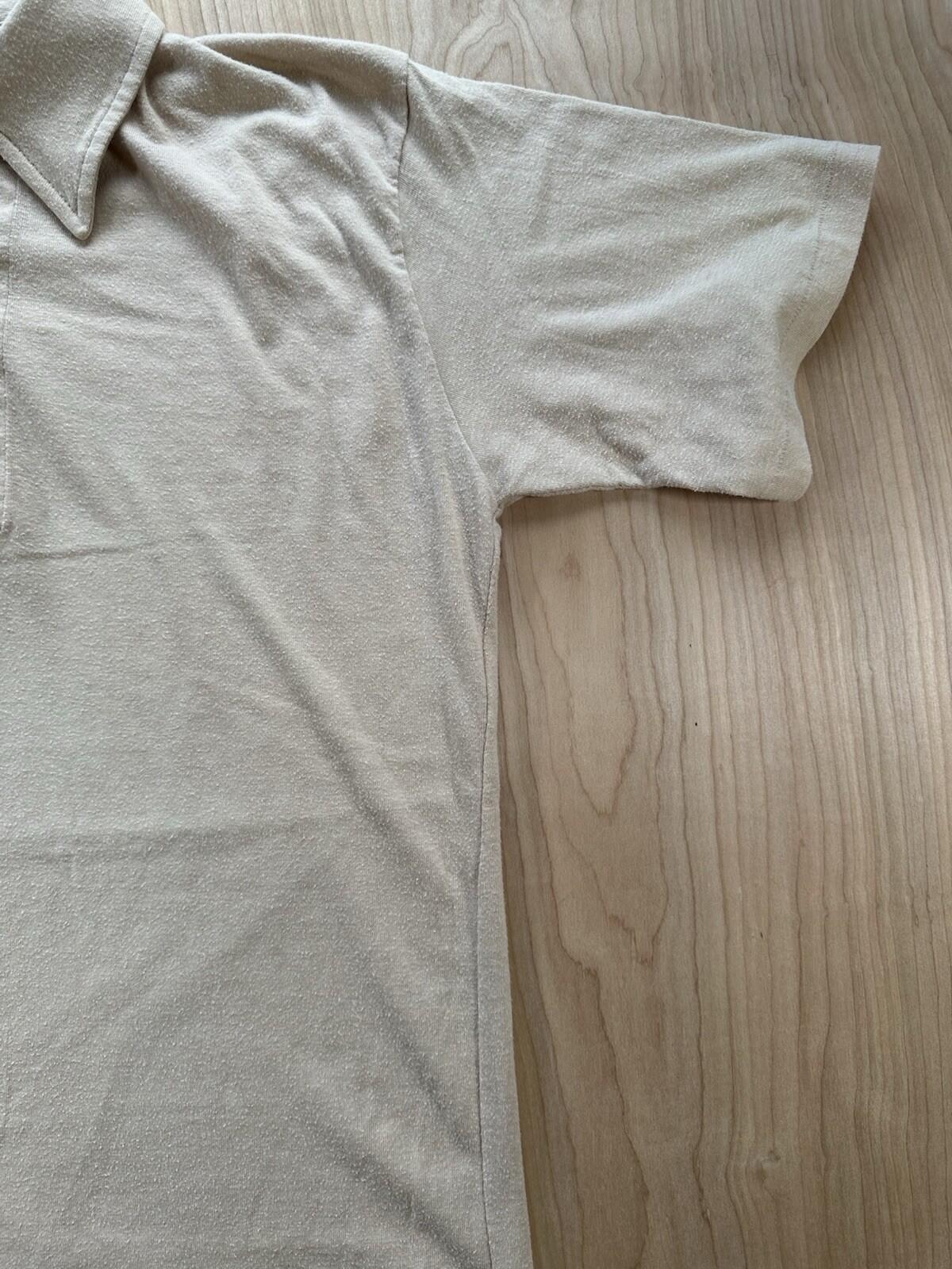 vintage 70's STEAMBOAT shirt NEW ORLEANS natchez LARGE pocket 2 sided RARE