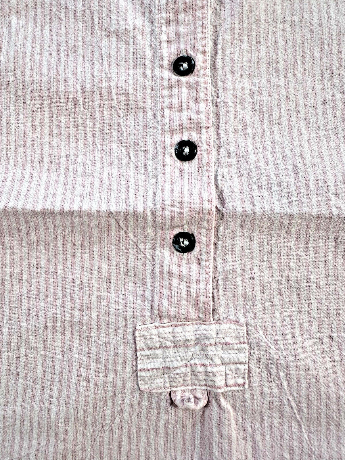vintage 80's WOMENS sleevless PINK STRIPED pullover COTTON new wave STREET WEAR