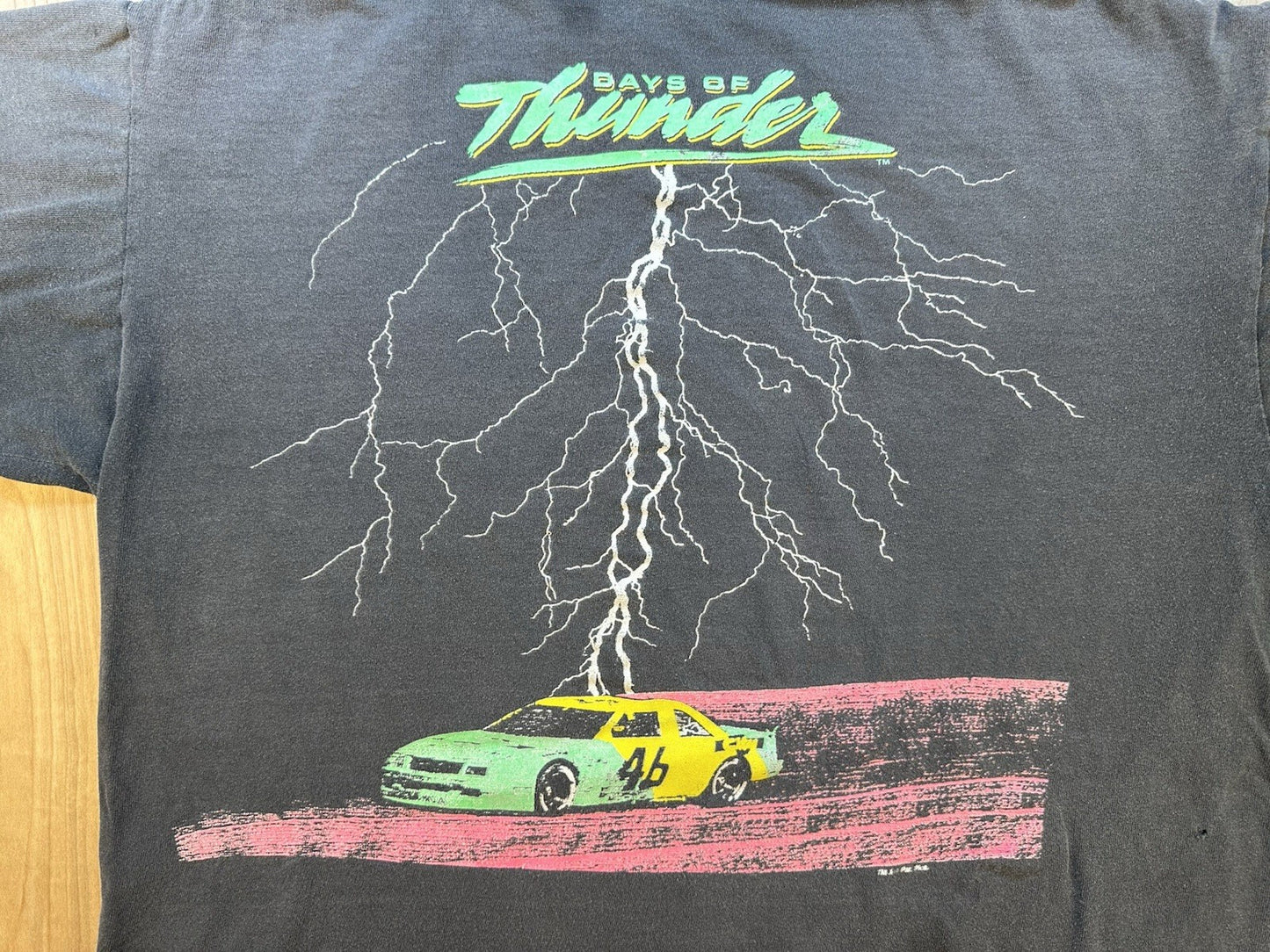 vintage 90's Days Of Thunder t shirt Promo nascar Chevy chevrolet lumina Large