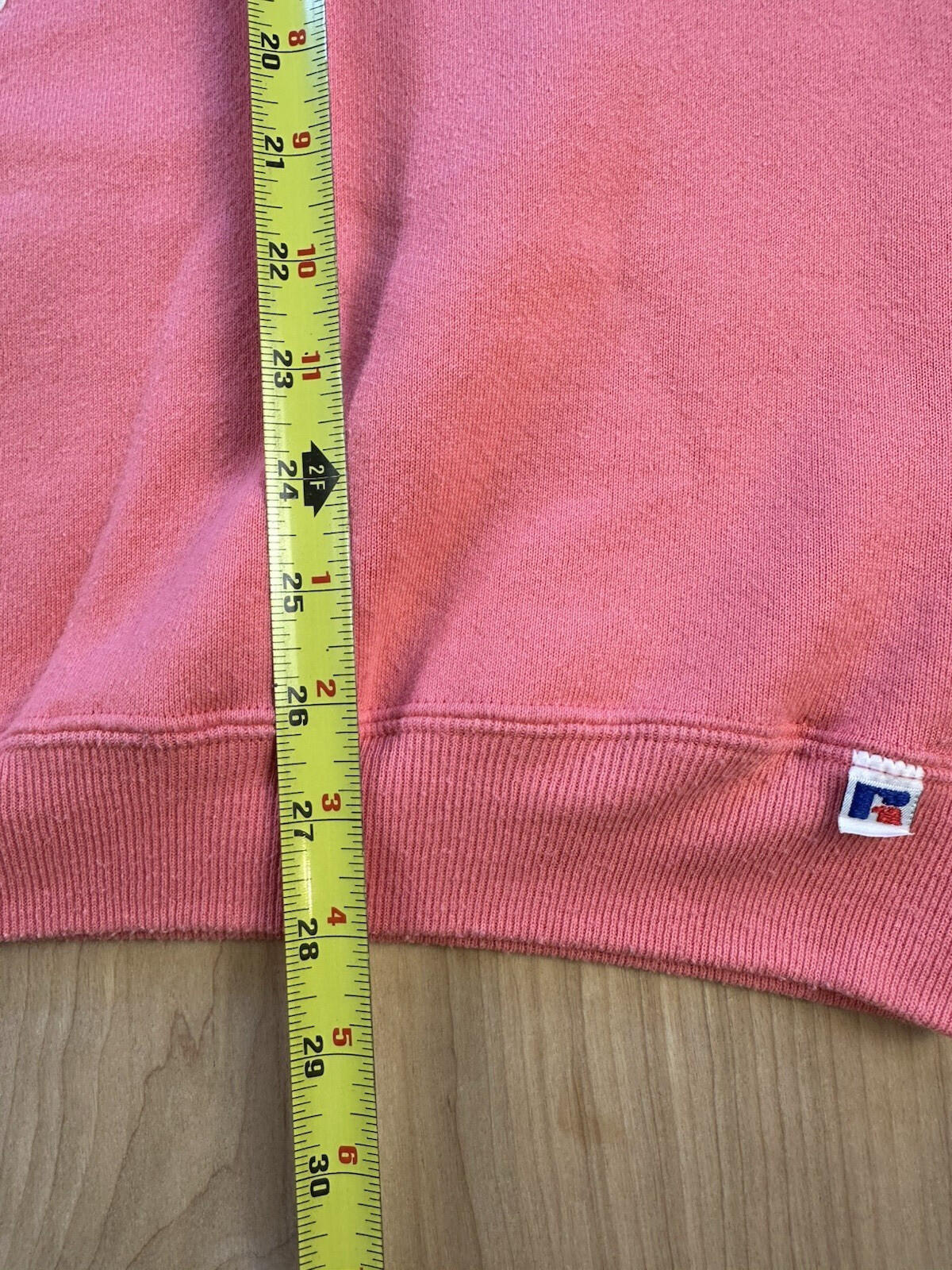 vintage 80's GREAT ADVENTURE sweatshirt RUSSELL ATHLETIC USA made XXL pink