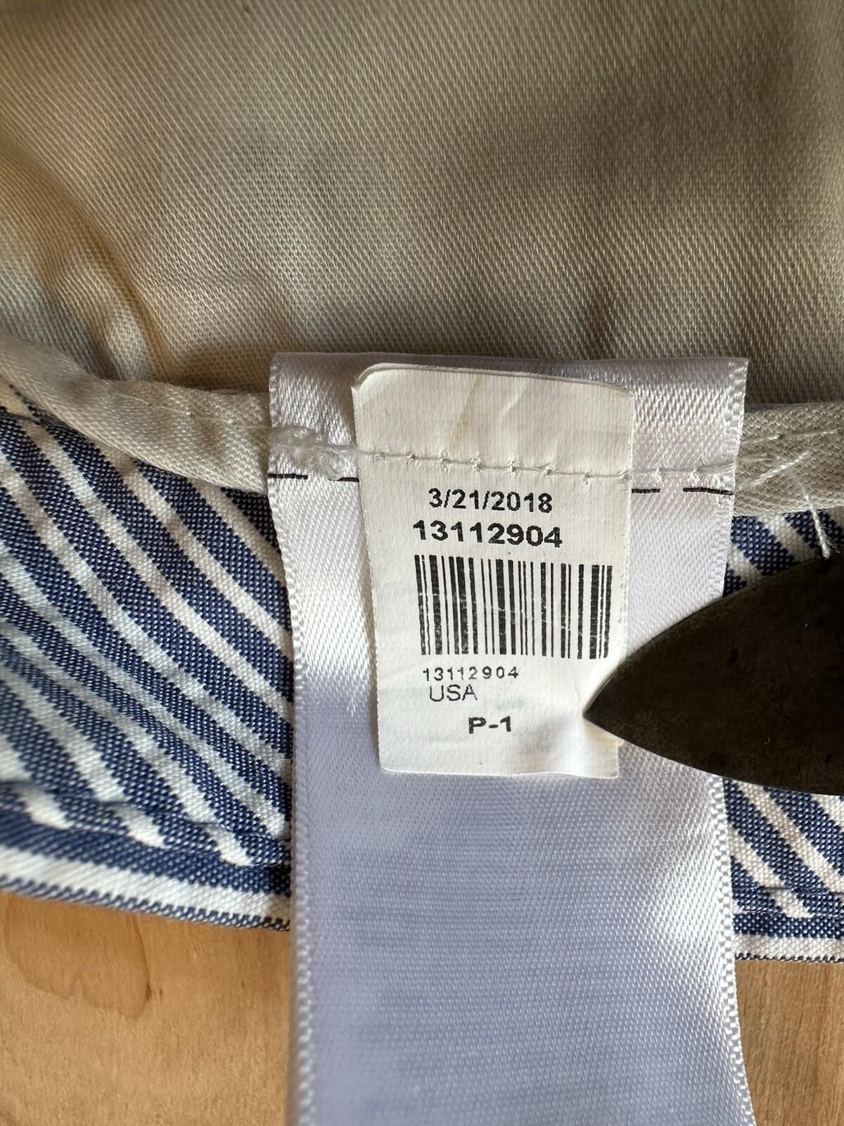 2018 BANANA REPUBLIC seersucker AIDEN SHORT size 32x7 CLEAN cool