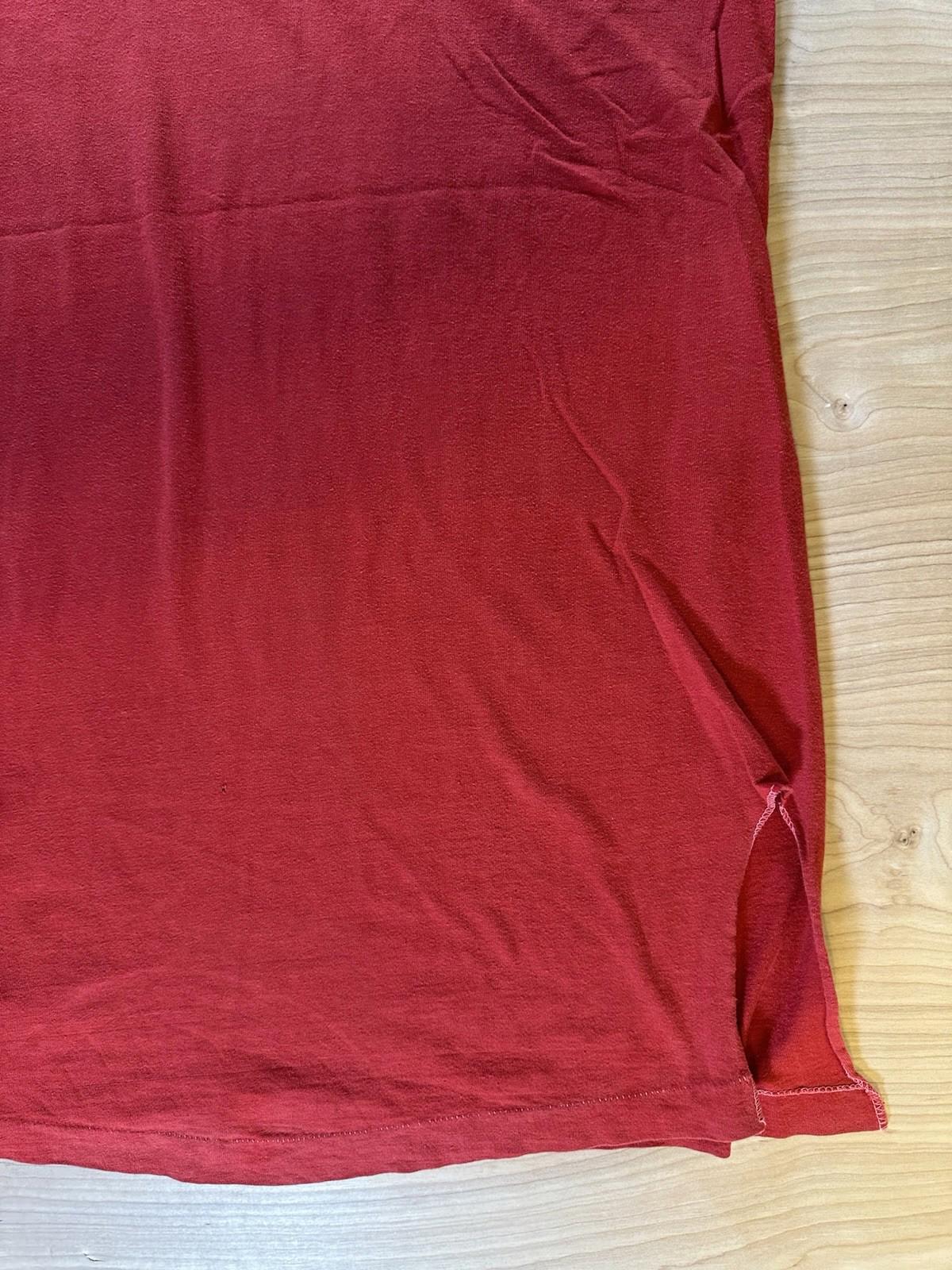 true vintage 1950's CHAMPION sleep shirt PHI SIGMA KAPPA amherst u RED medium