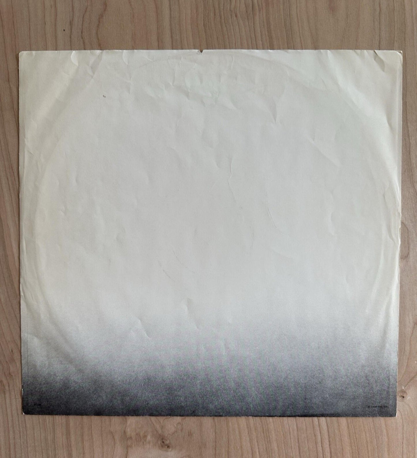 BRUCE SPRINGSTEEN darkness on the edge LP w/ HYPE STICKER lyric sheet DUST SLEEV