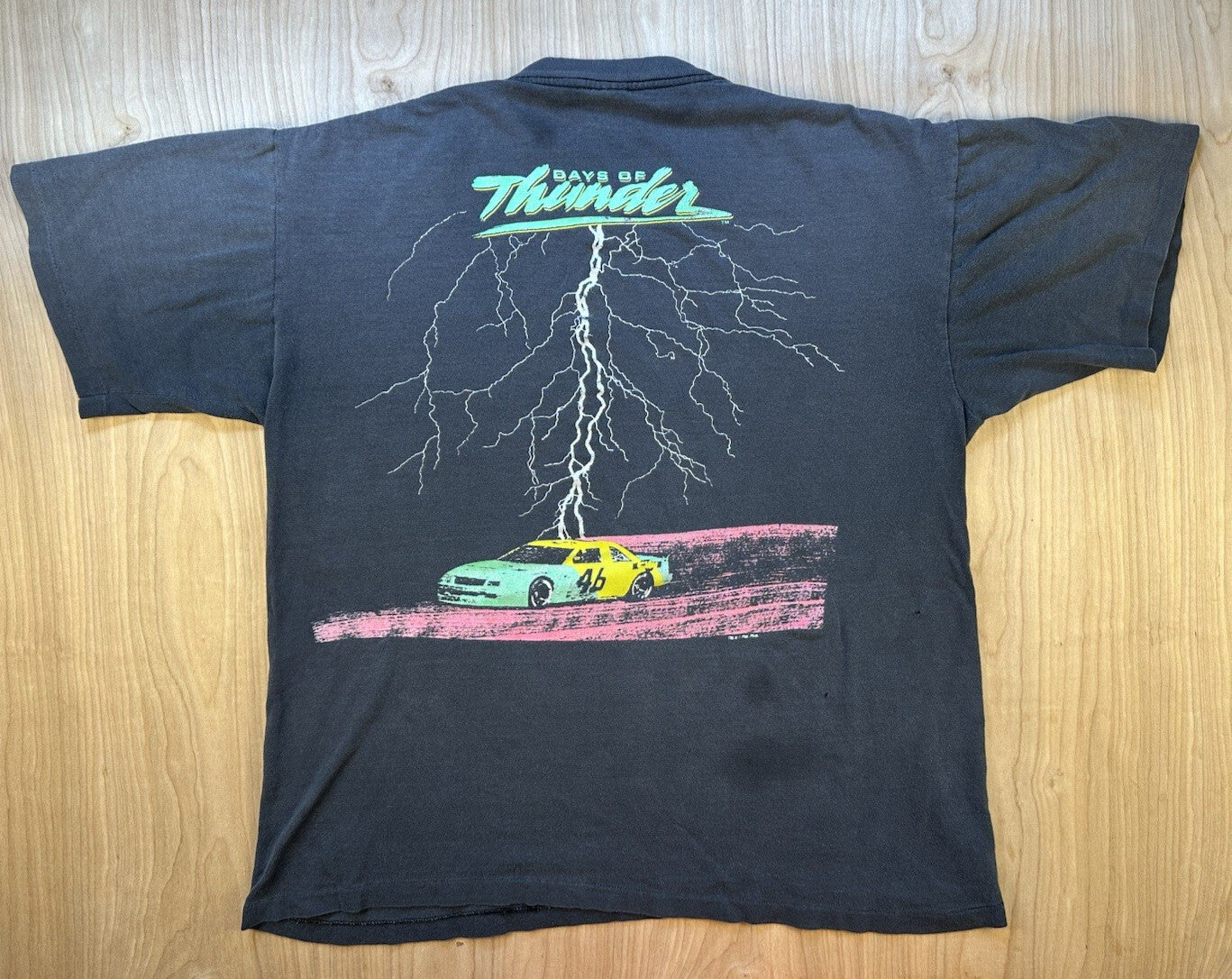 vintage 90's Days Of Thunder t shirt Promo nascar Chevy chevrolet lumina Large
