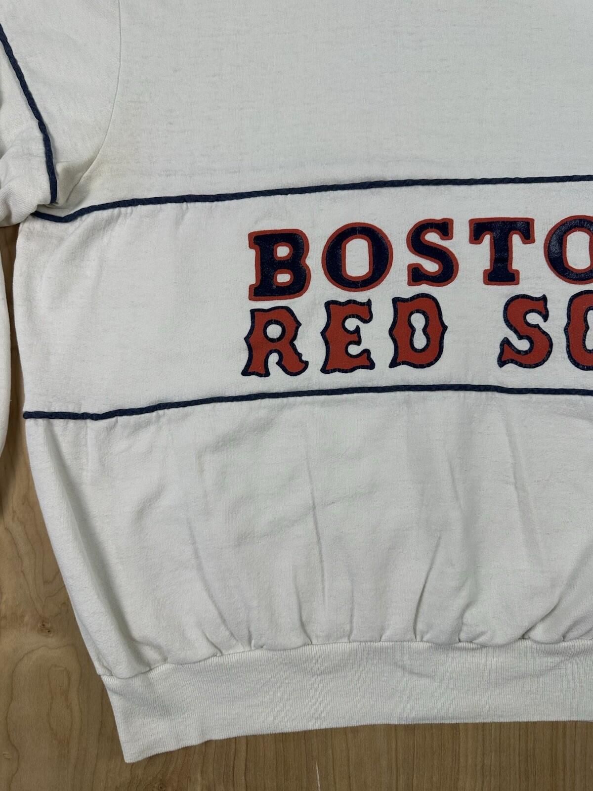 vintage 90's BOSTON RED SOX nutmeg mills SWEATSHIRT made in USA xtra large
