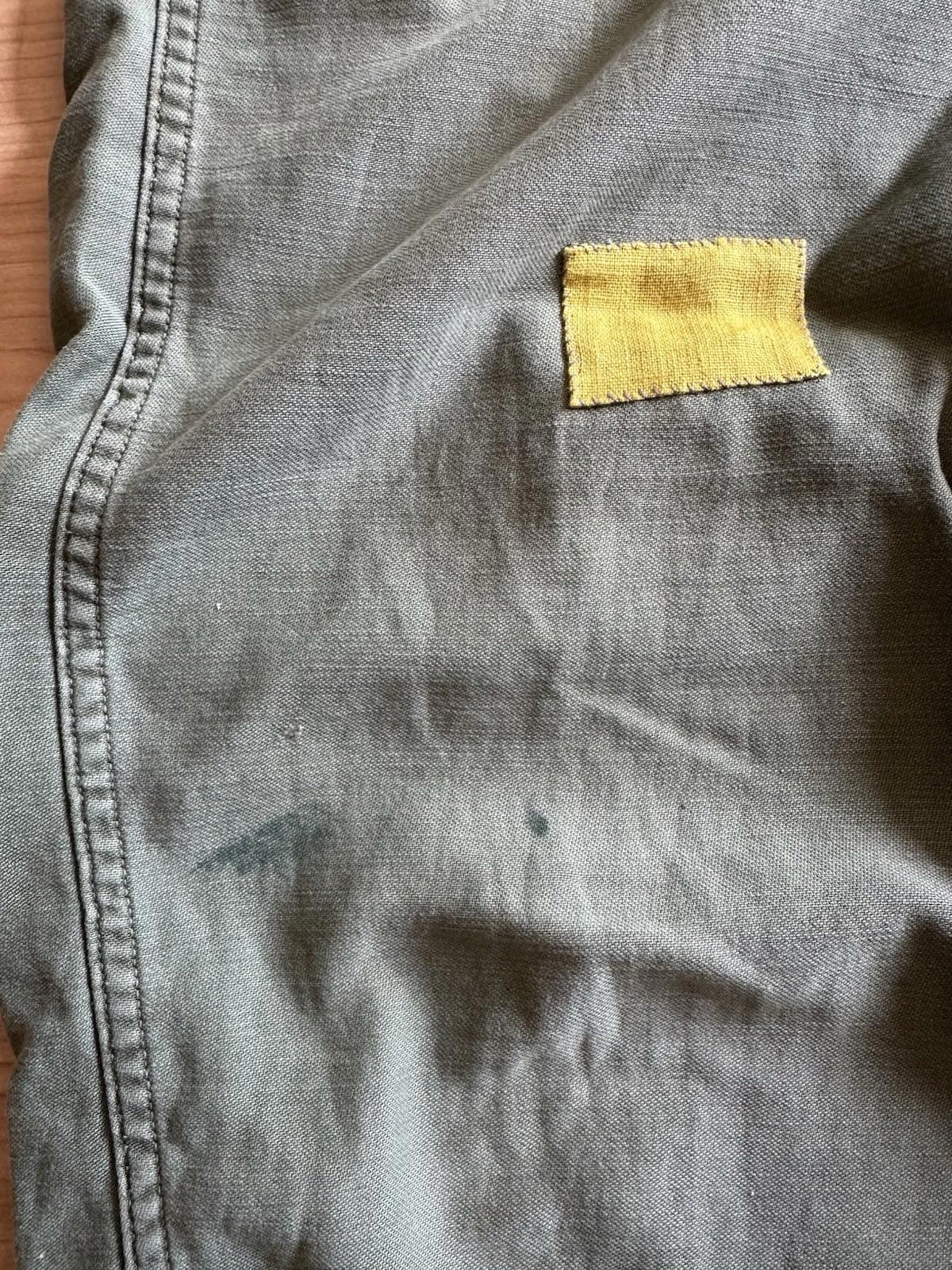 Vintage Vietnam 1968 Era OG 107 Military Green unisex 28" x 30" Pants patches