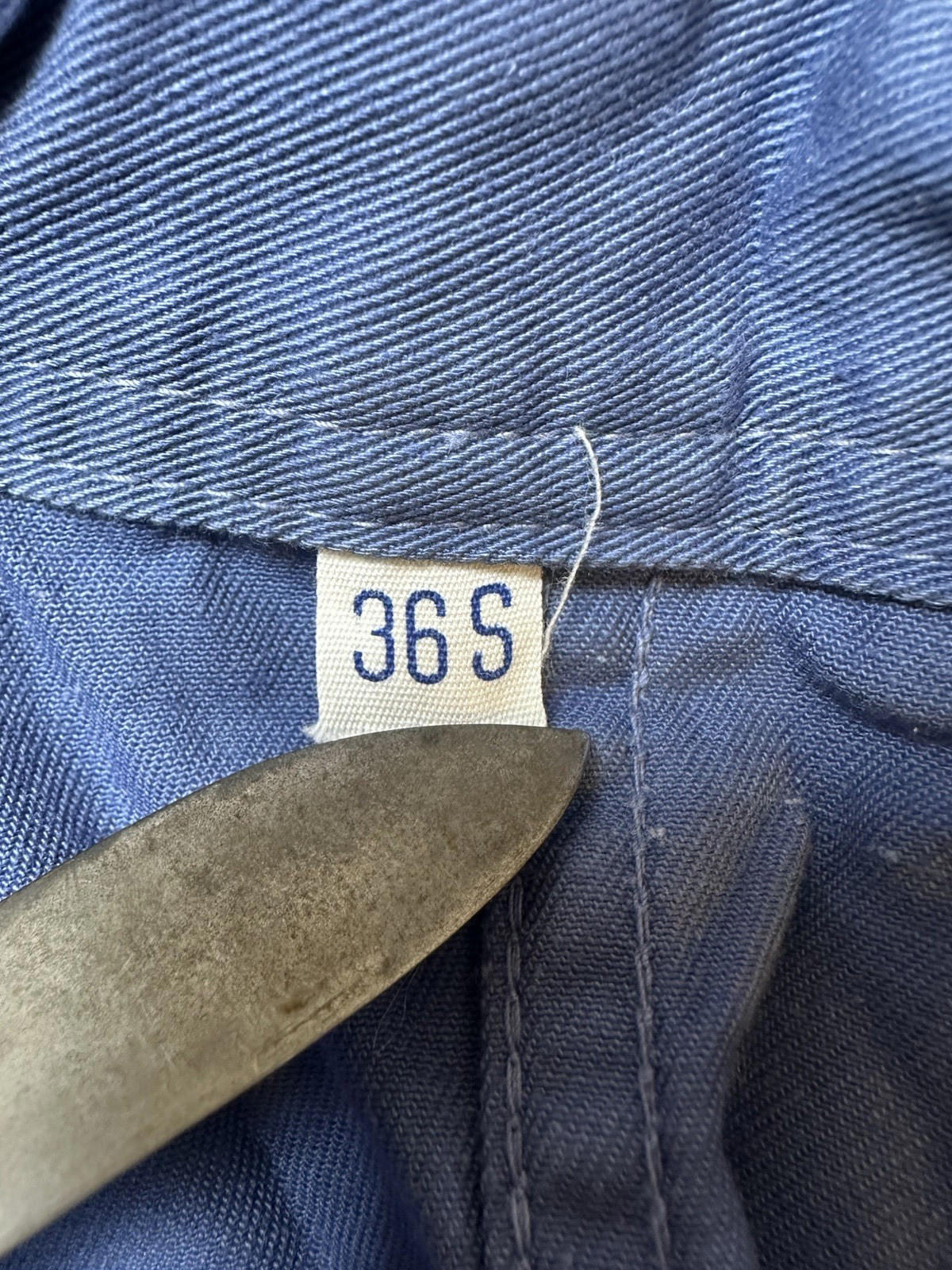vintage 1960's SEARS ONE PIECE SUIT coveralls SMALL/MED never worn or washed BLU