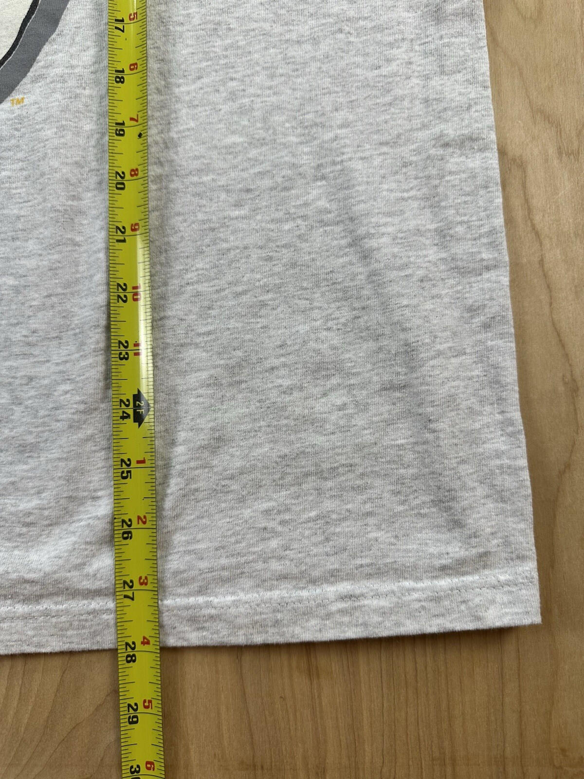 vintage 95 Pittsburgh STEELERS T SHIRT heavy duty all COTTON MILLER T usa made L