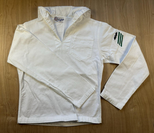 vintage 60's NAVY CRACKERJACK top VIETNAM usn WHITE small SEAFARER