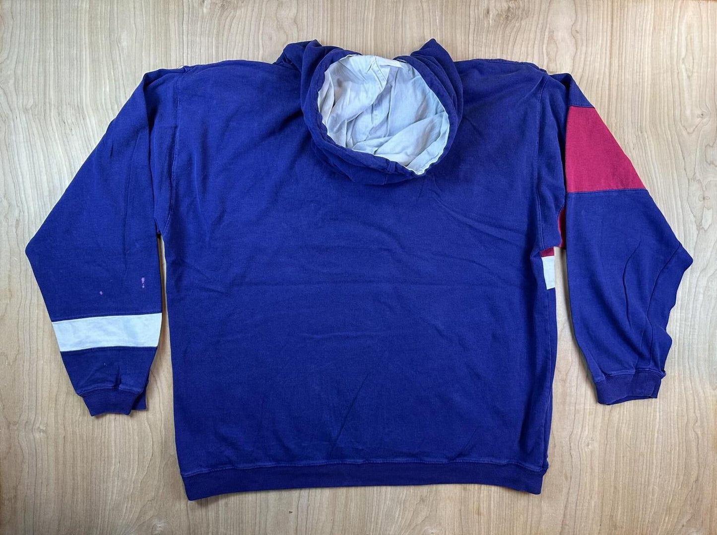 Vintage 90s Cambridge Classics Hoodie sweatshirt large 100% cotton sporty rowing