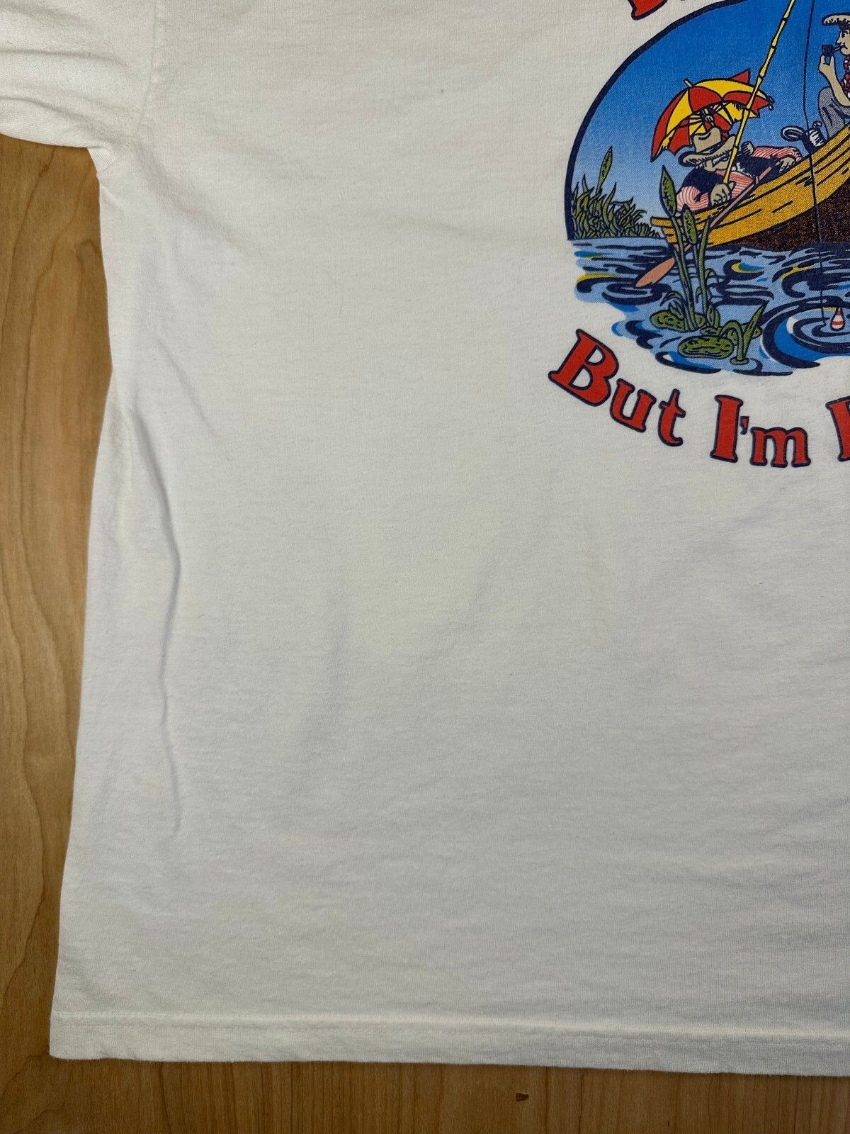 Vintage St. Pete Florida tshirt xxl cotton blend PoFolks fishing country boat