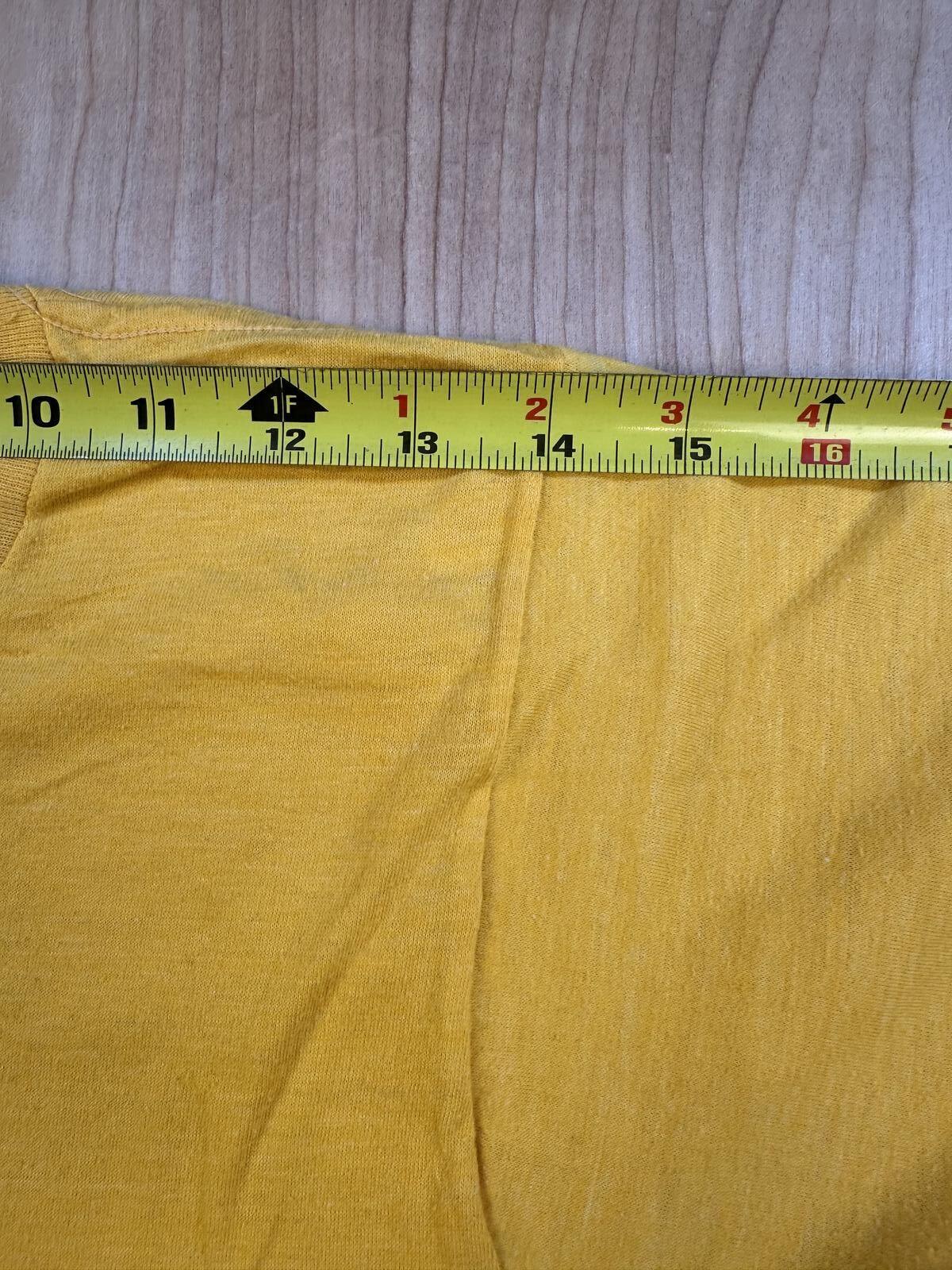 Vintage 80s Przyhocki & Son tshirt Single Stitch small yellow trucking worn