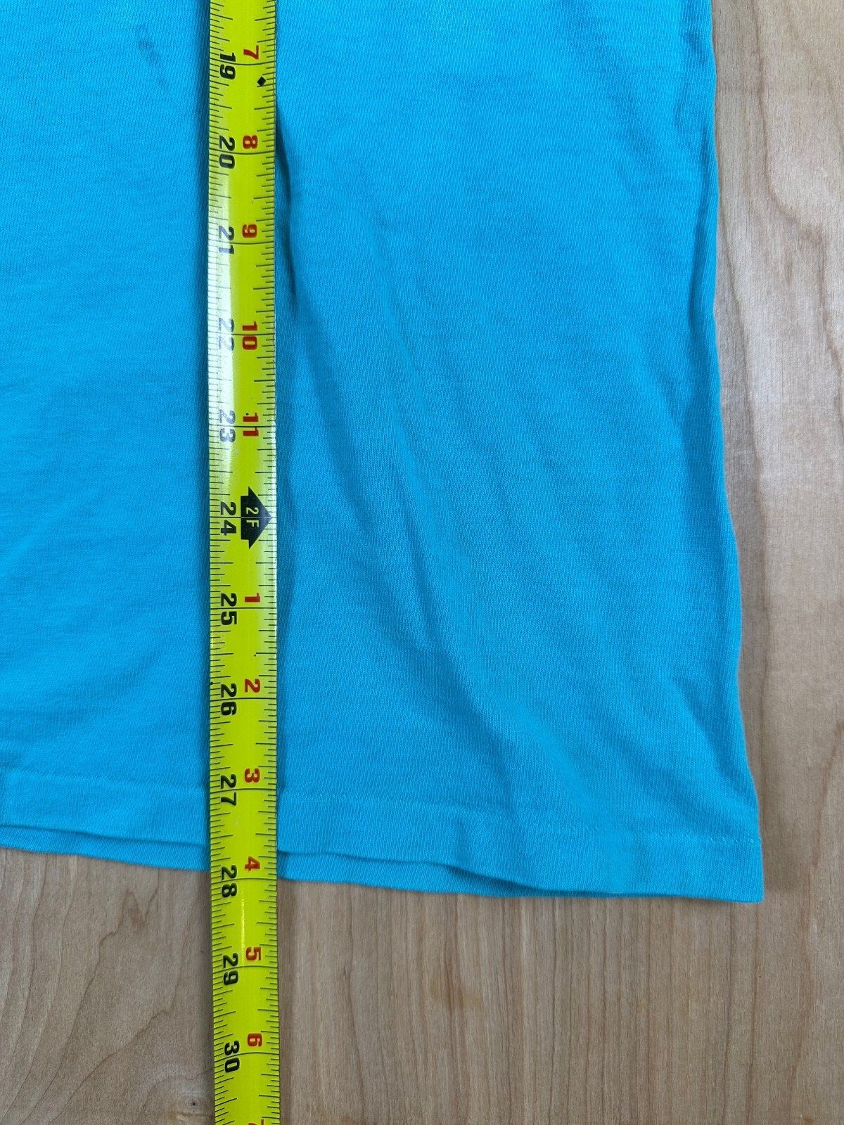 Vintage 80s Florida tank top medium dolphins green blue shells beach summer