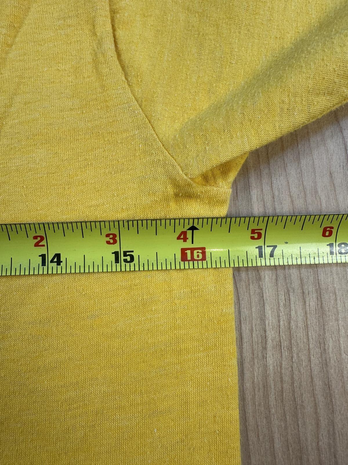Vintage 80s Przyhocki & Son tshirt Single Stitch small yellow trucking worn