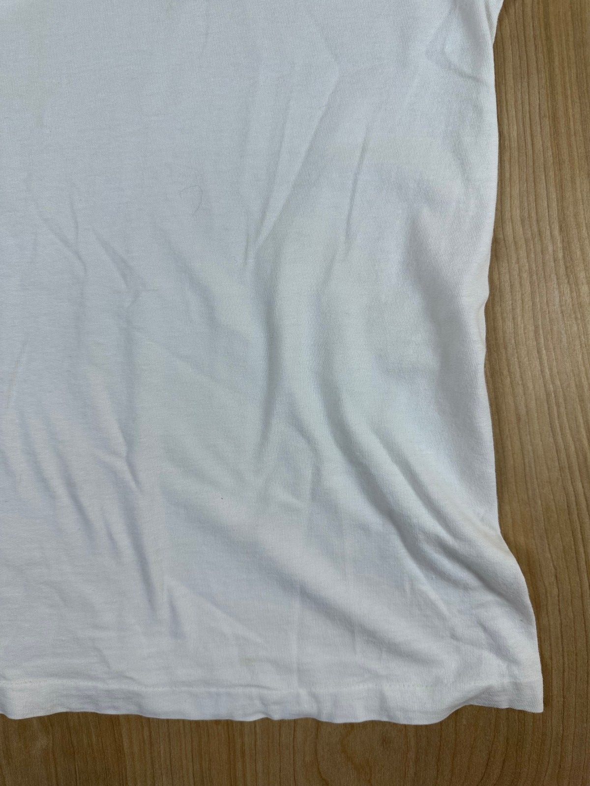 Vintage 80s Champion First Aid Ringer tshirt Single Stitch 100% cotton made usa