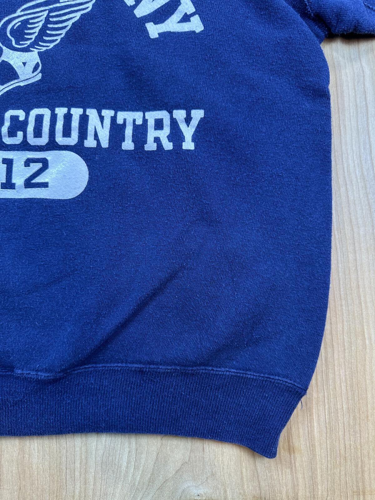 Vintage 70s Champion Hoodie Parsippany cross country usa cotton sports small