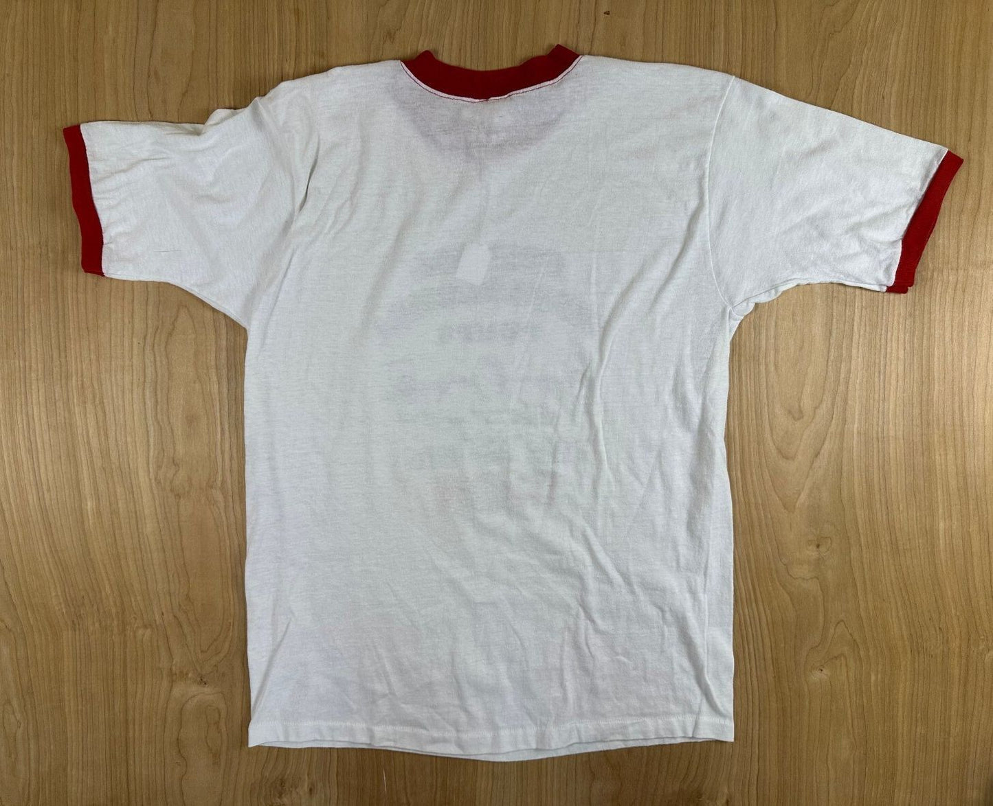 Vintage 80s Pennsylvania Pumps Big Iron Ringer tshirt single stitch weightlift