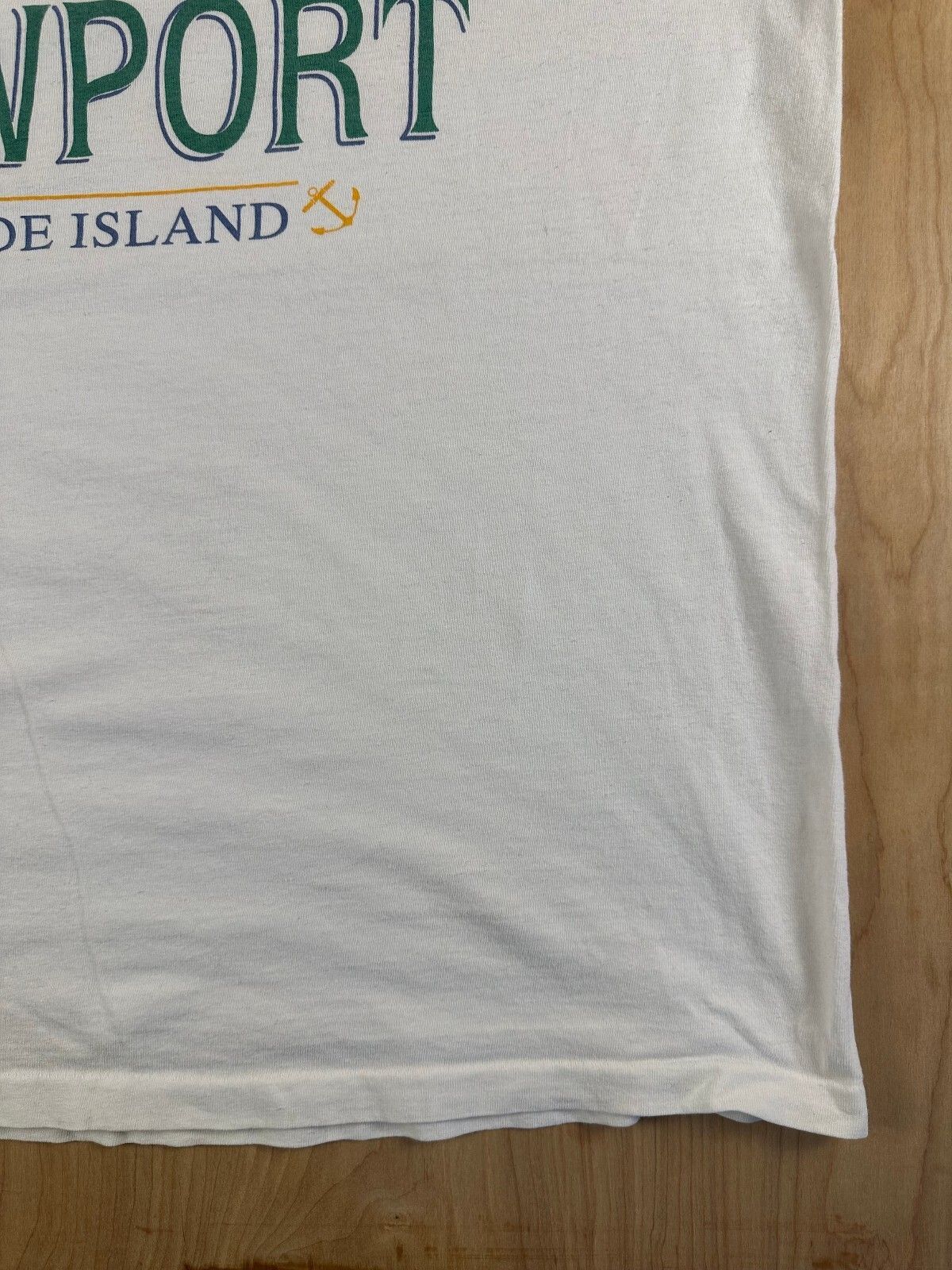 Vintage 80s Newport Rhode Island tshirt Single Stitch ship nautical boat ocean
