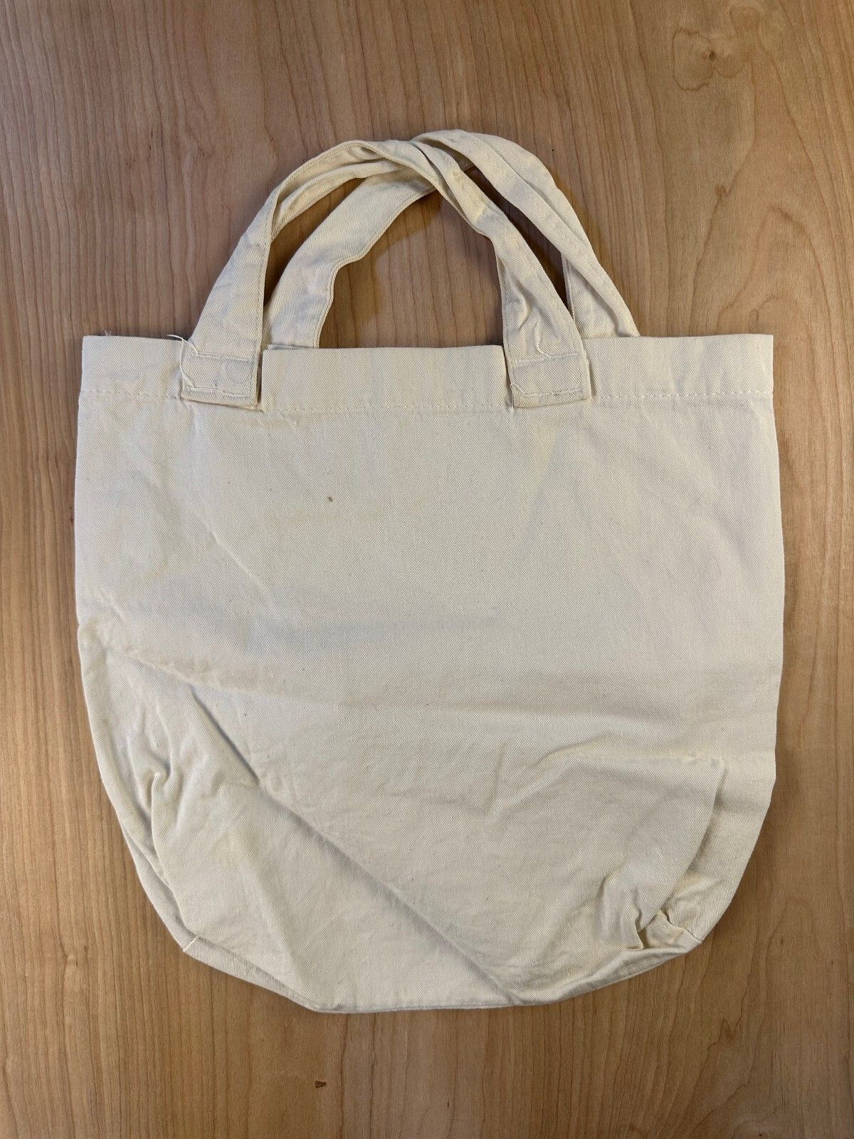 Vintage 80s Smart Shopper Tote bag shoulder bag cotton mini