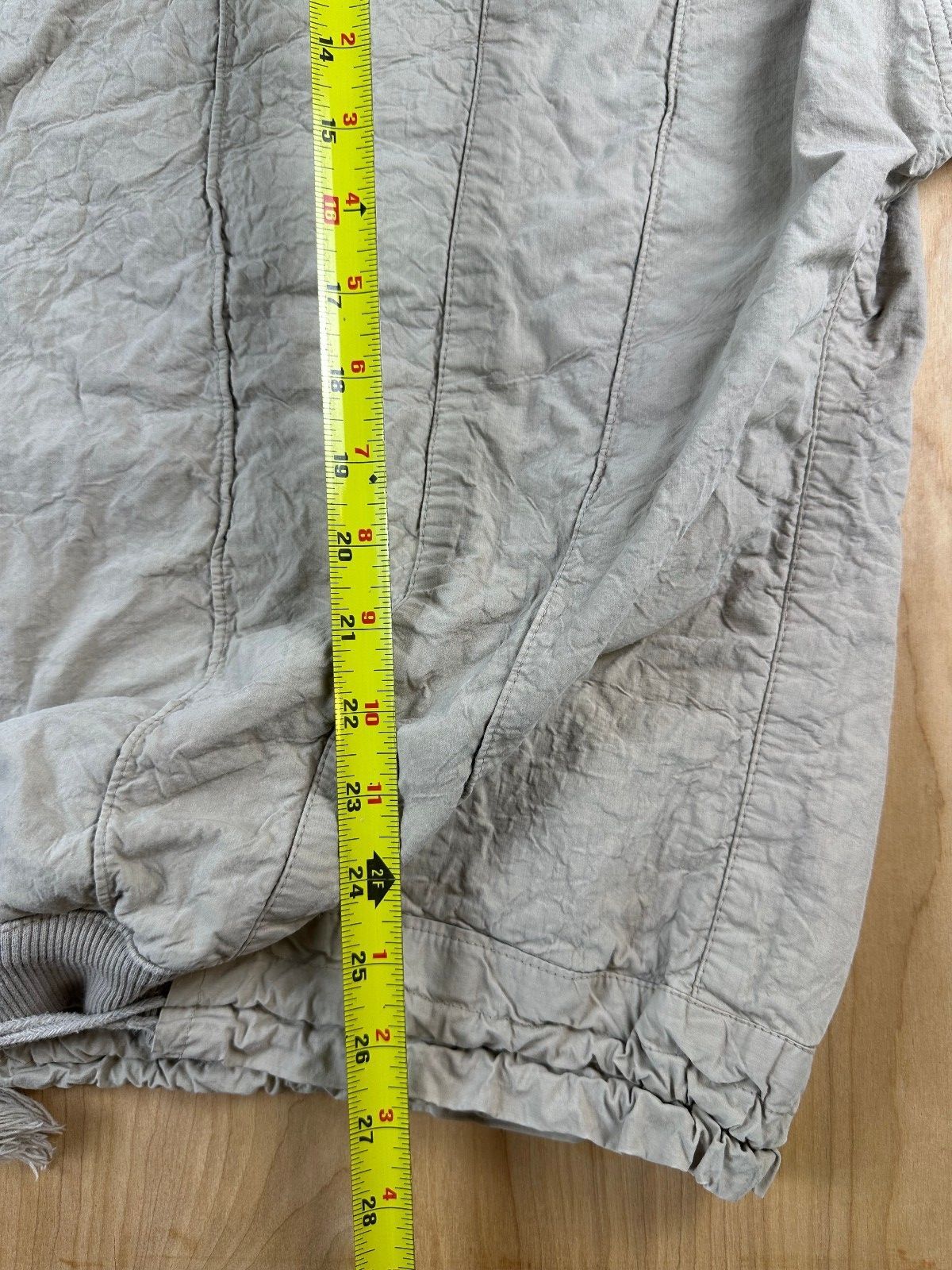 Vintage 80s Parachuting Pullover 100% cotton made in France paneled quilted