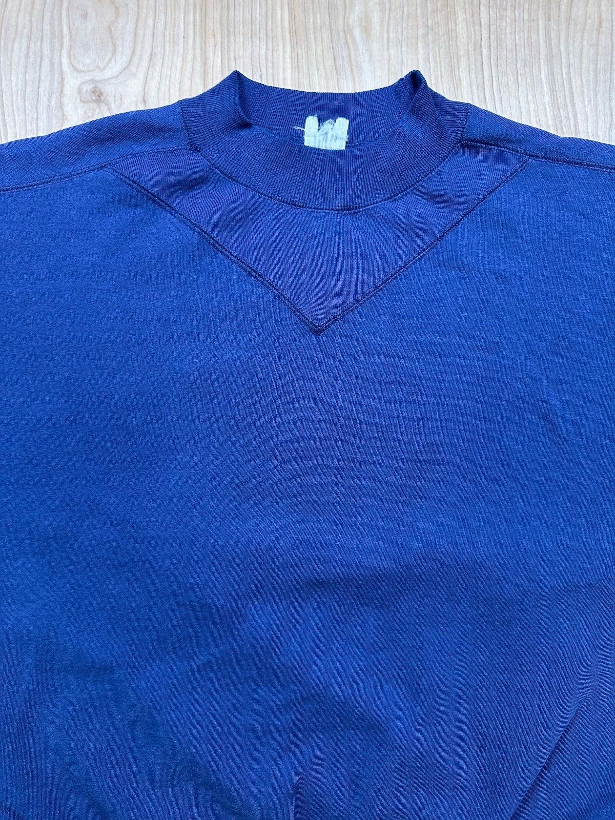 Vintage 80s Gap Sweatshirt Mockneck medium athletic sporty soft french terry
