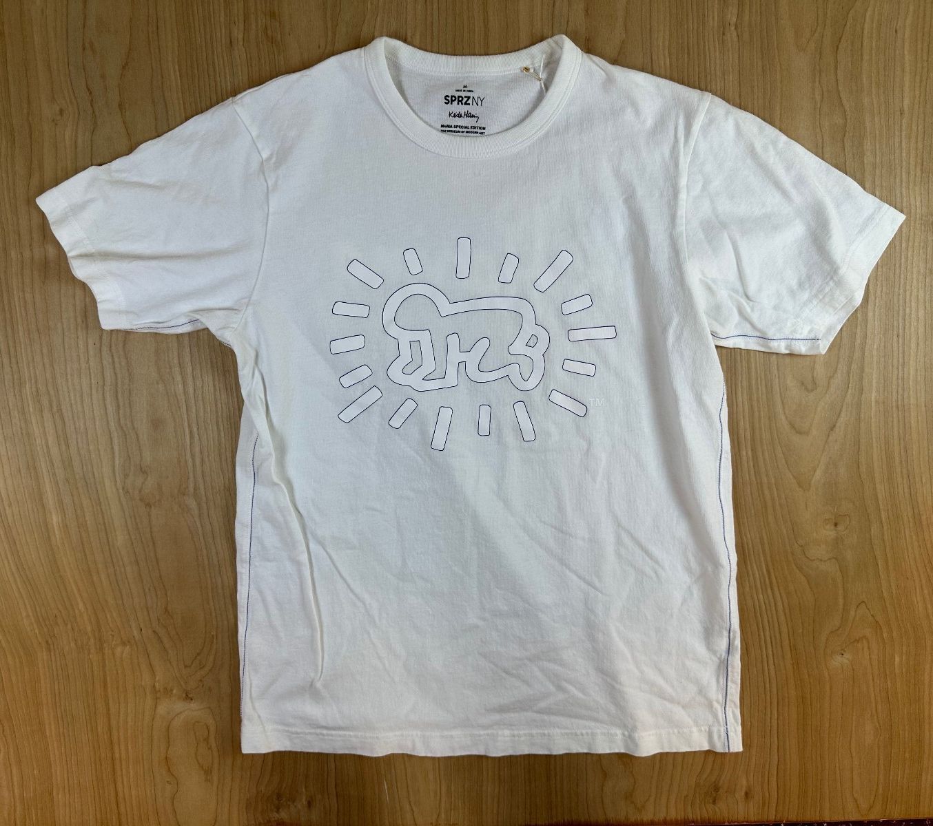 Vintage 2000s Moma Keith Haring sprzny tshirt medium 100% cotton art museum