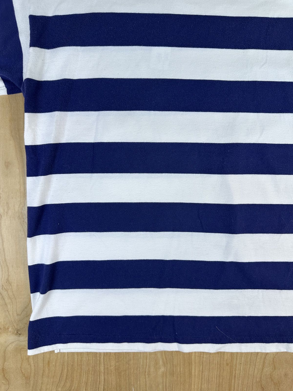 Vintage 80s Westerdam striped knit shirt boxy sailing puffy paint 100% cotton