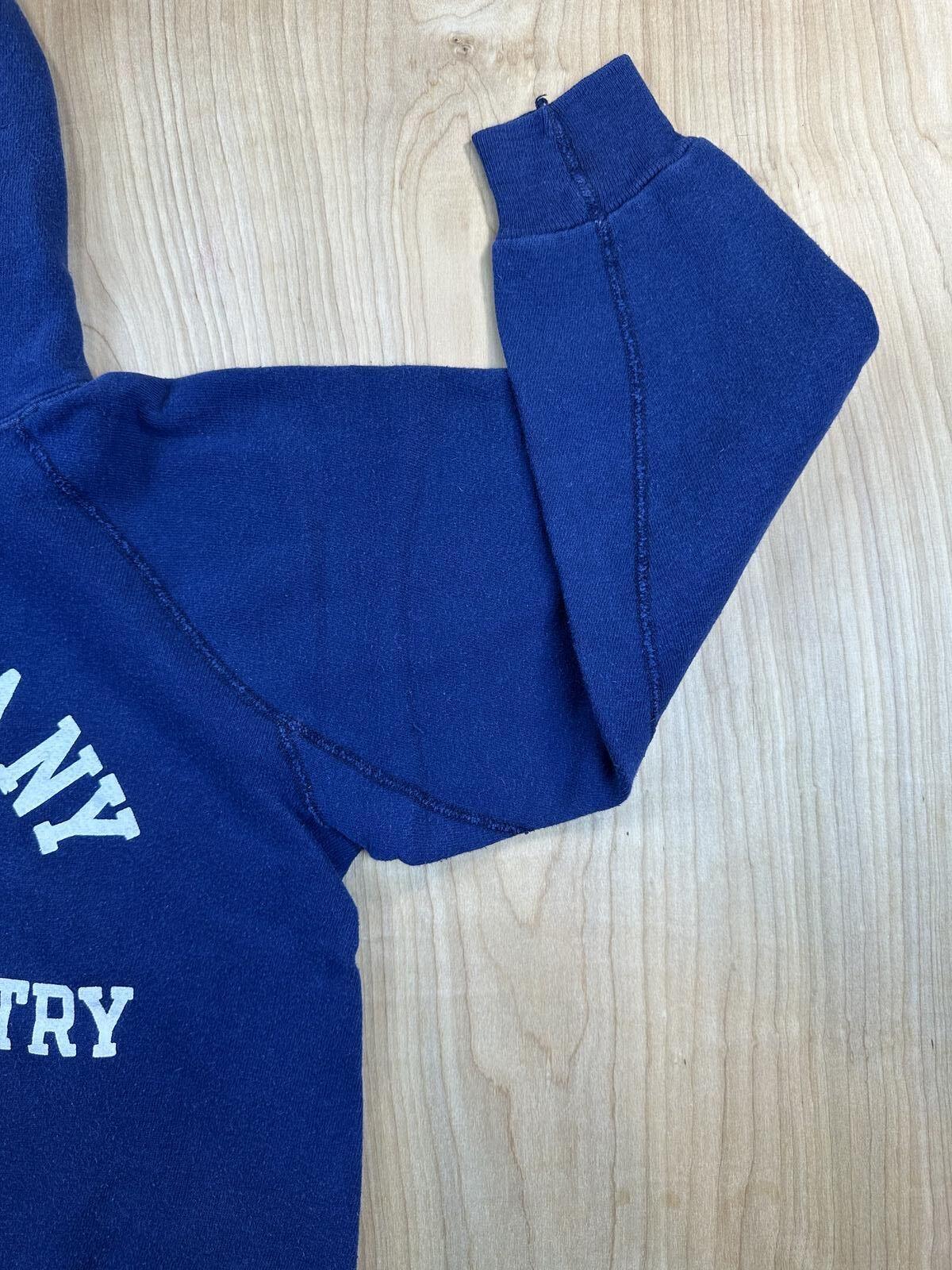 Vintage 70s Champion Hoodie Parsippany cross country usa cotton sports small
