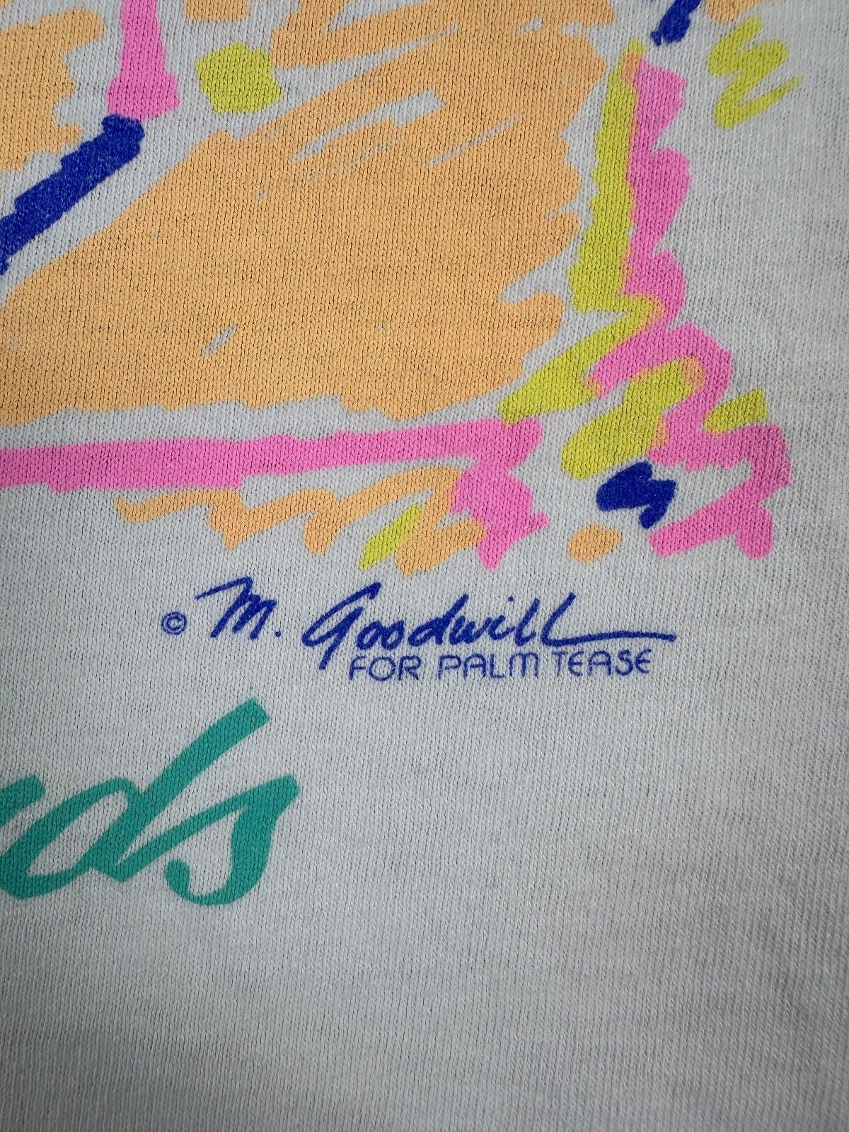 Vintage 80s Cayman Islands tank top Single Stitch xlarge made in usa 100% cotton