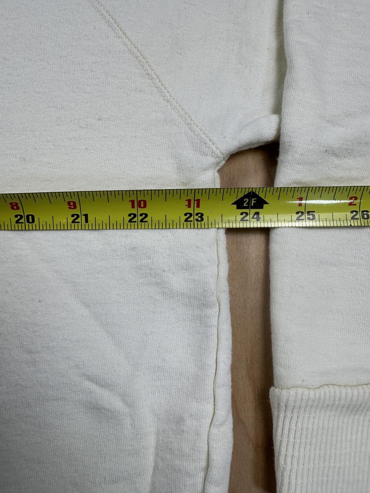 Vinage 80s Universitat Munchen Sweatshirt cotton club small cream thick germany