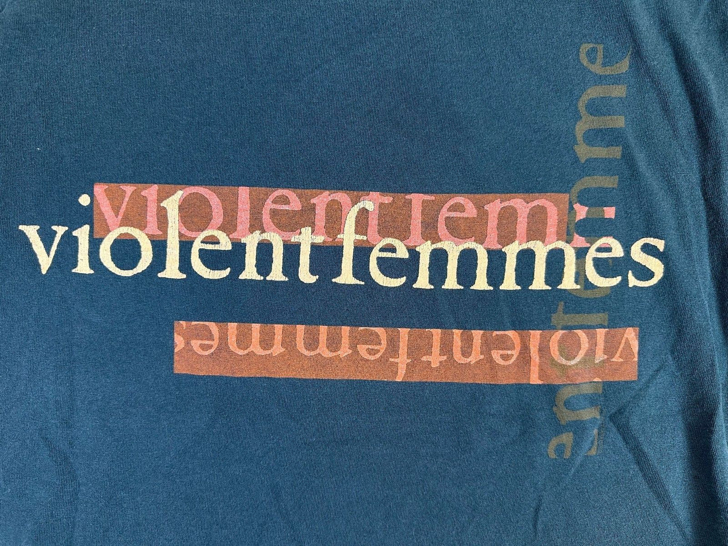 Vintage Violent Femmes tshirt medium cotton folk punk alternative rock