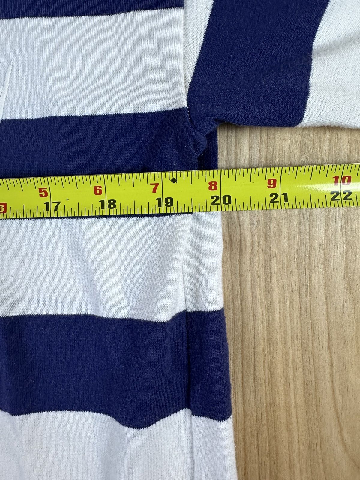 Vintage 80s Westerdam striped knit shirt boxy sailing puffy paint 100% cotton