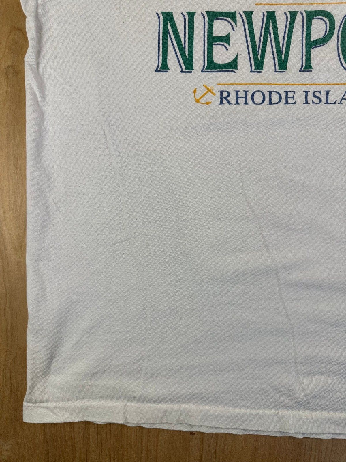 Vintage 80s Newport Rhode Island tshirt Single Stitch ship nautical boat ocean