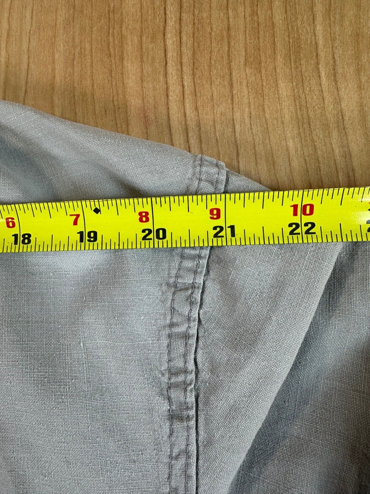 Vintage 70s Chore Jacket large cotton gray workwear shirt jacket barn coat