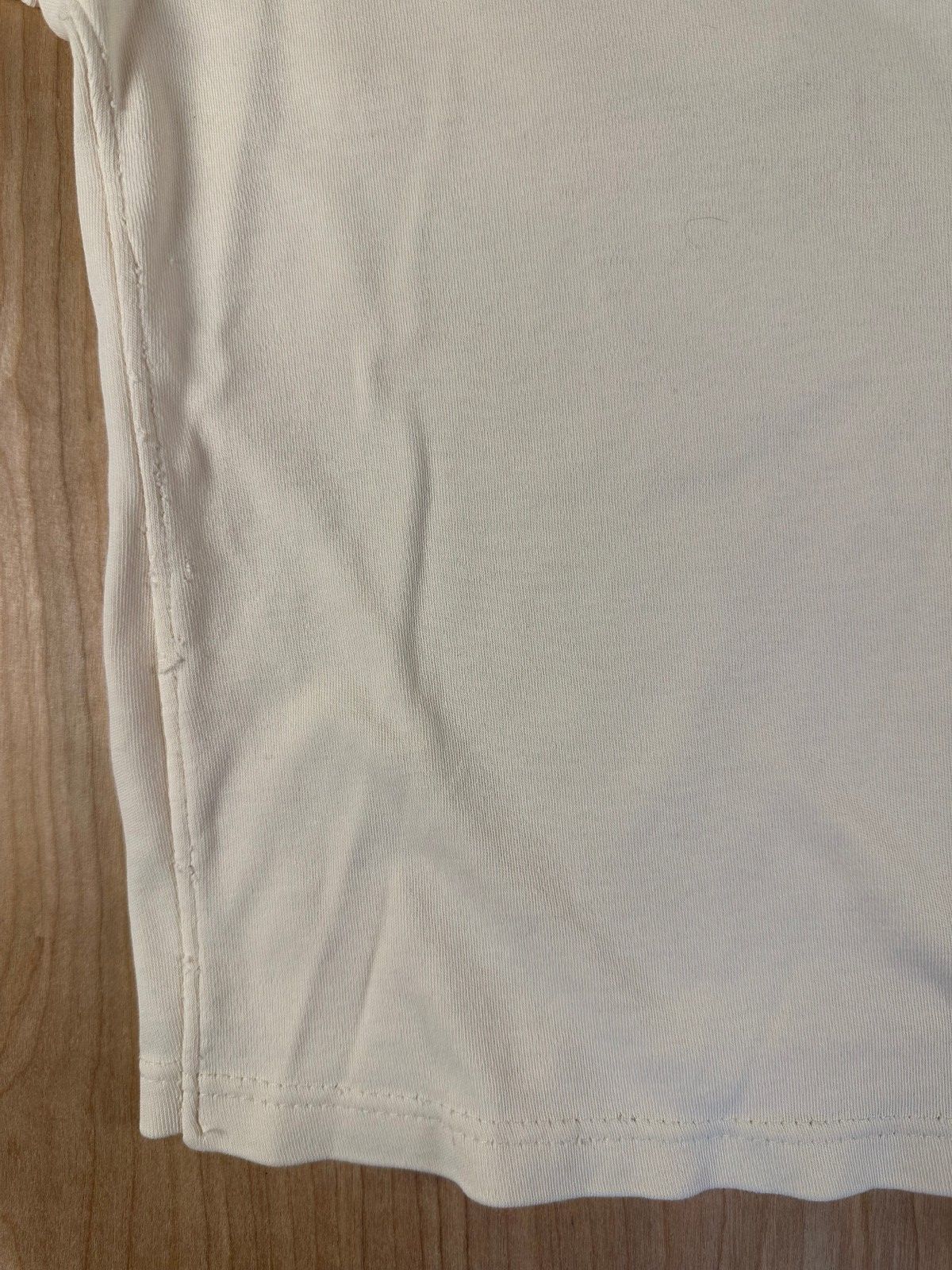 Vintage 90s Eddie Bauer crop top pocket tshirt medium 100% cotton made usa gorp