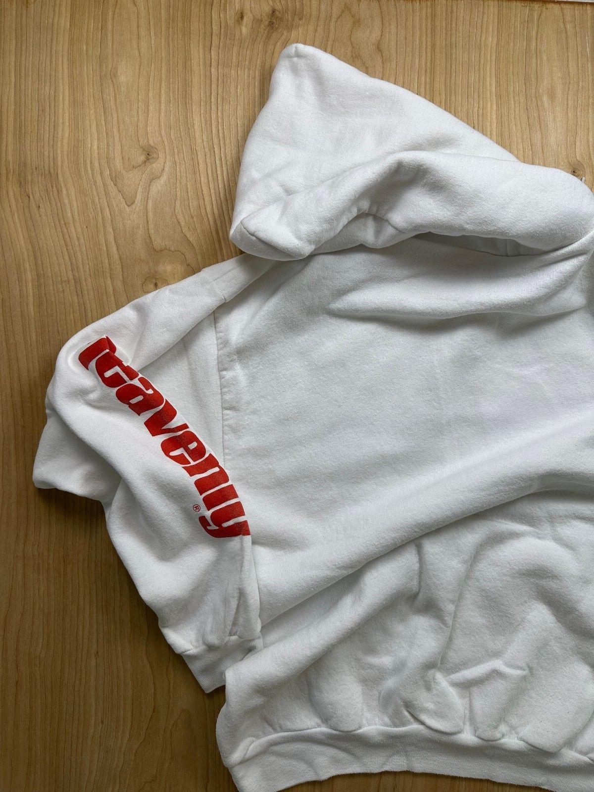 Vintage 90s Heavenly Lake Tahoe Hoodie Sweatshirt large sporty cozy hooded