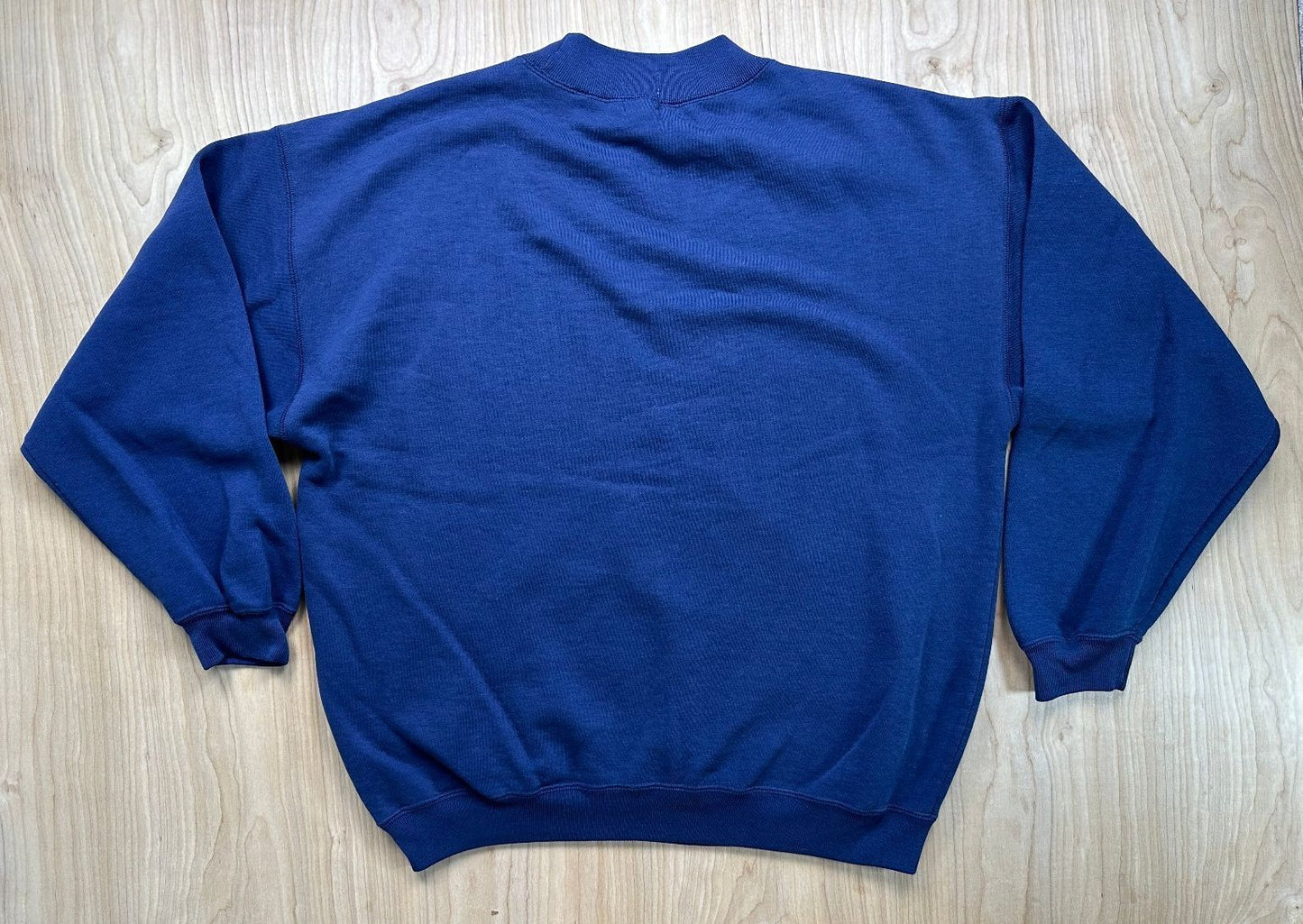 Vintage 80s Gap Sweatshirt Mockneck medium athletic sporty soft french terry