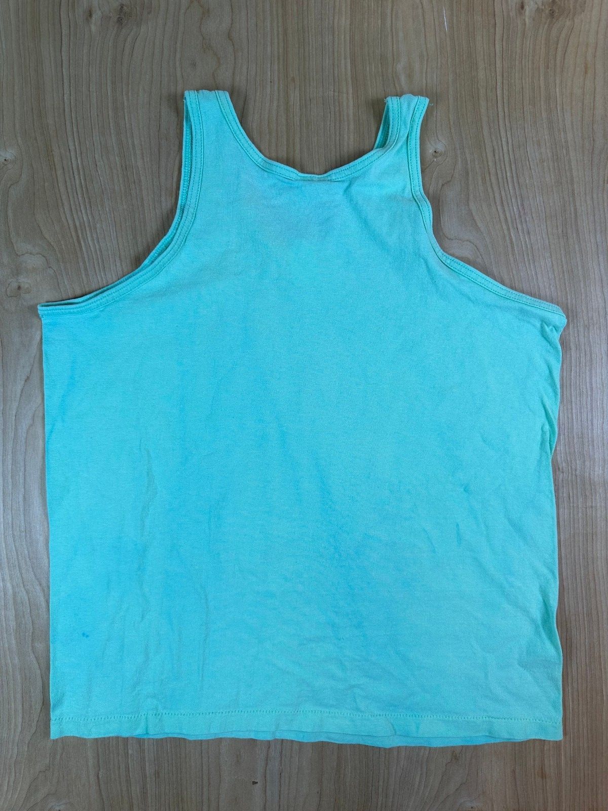 Vintage 80s Newport Blue Tank top medium Single Stitch made usa sailing boats