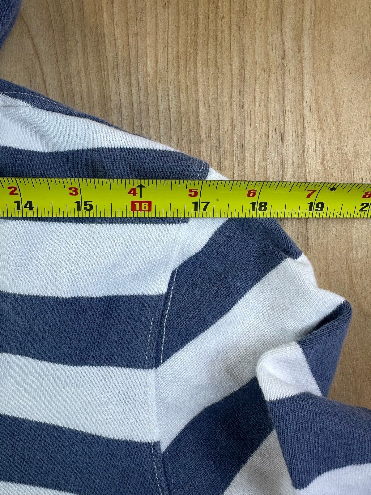 Vintage Brooks Brothers Hoodie medium sailor stripe cotton knit nautical henley