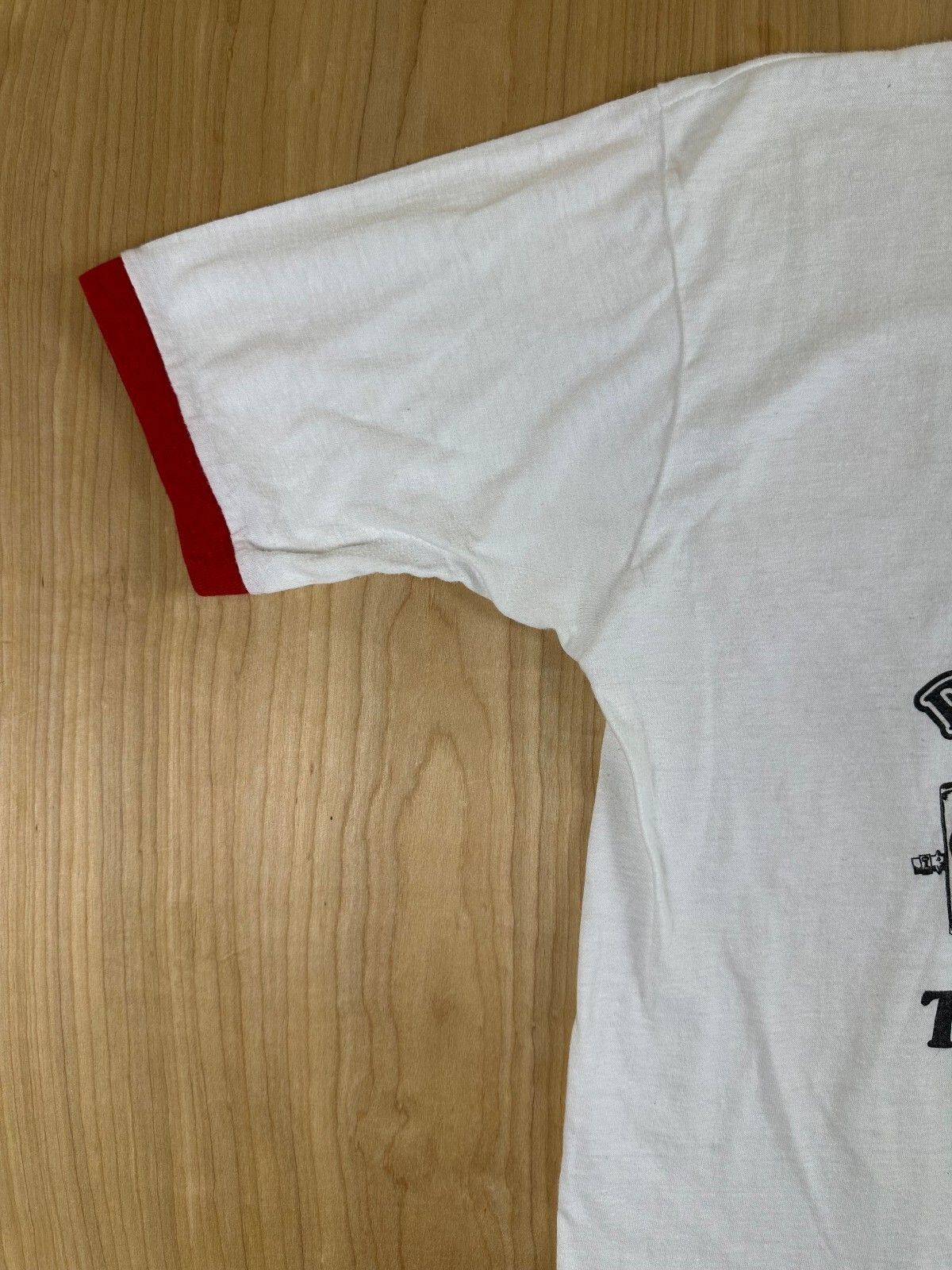 Vintage 80s Pennsylvania Pumps Big Iron Ringer tshirt single stitch weightlift