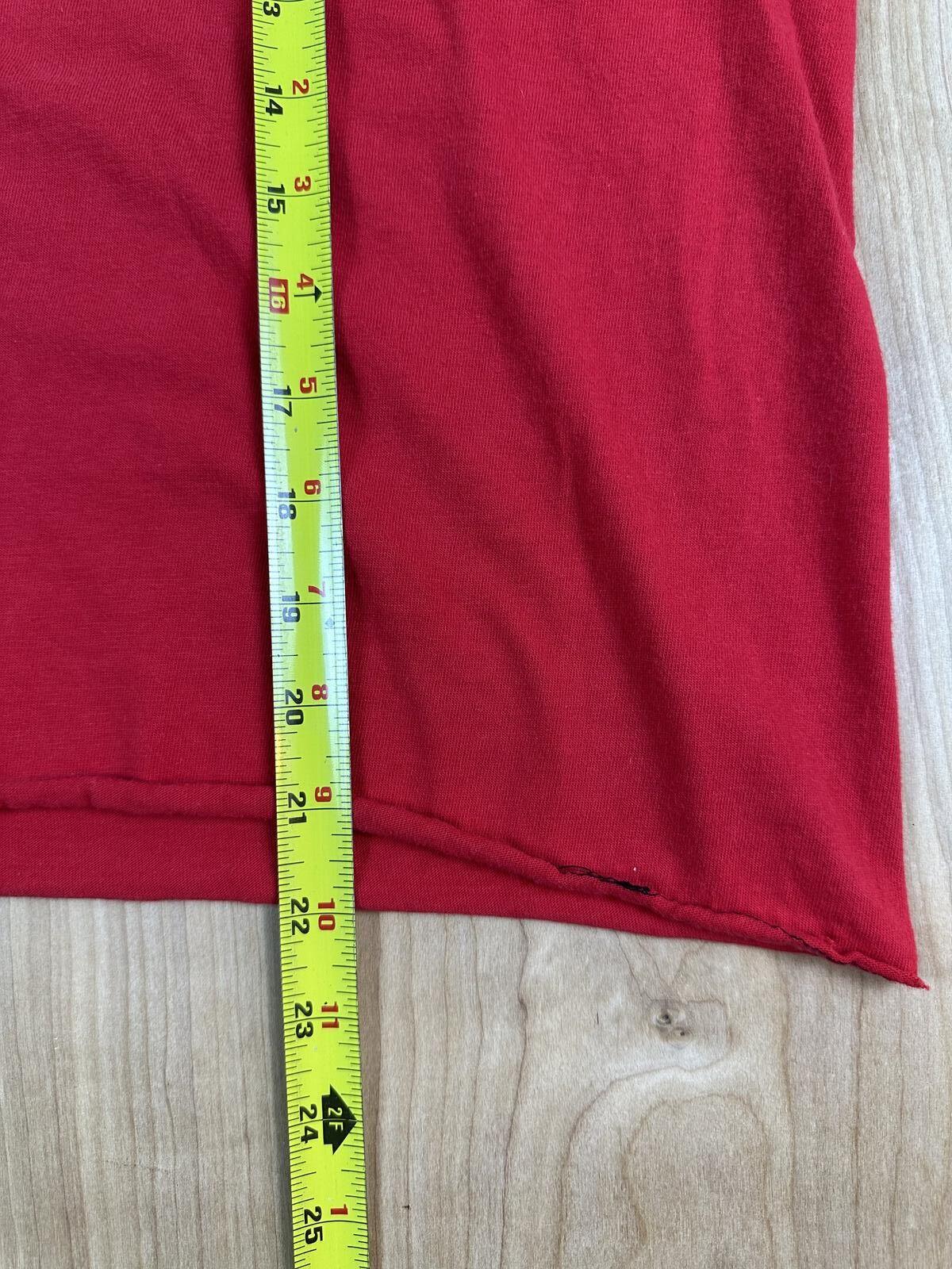 Vintage 80s Chico's Cantina Maui tshirt single stitch red toucan cropped hawaii
