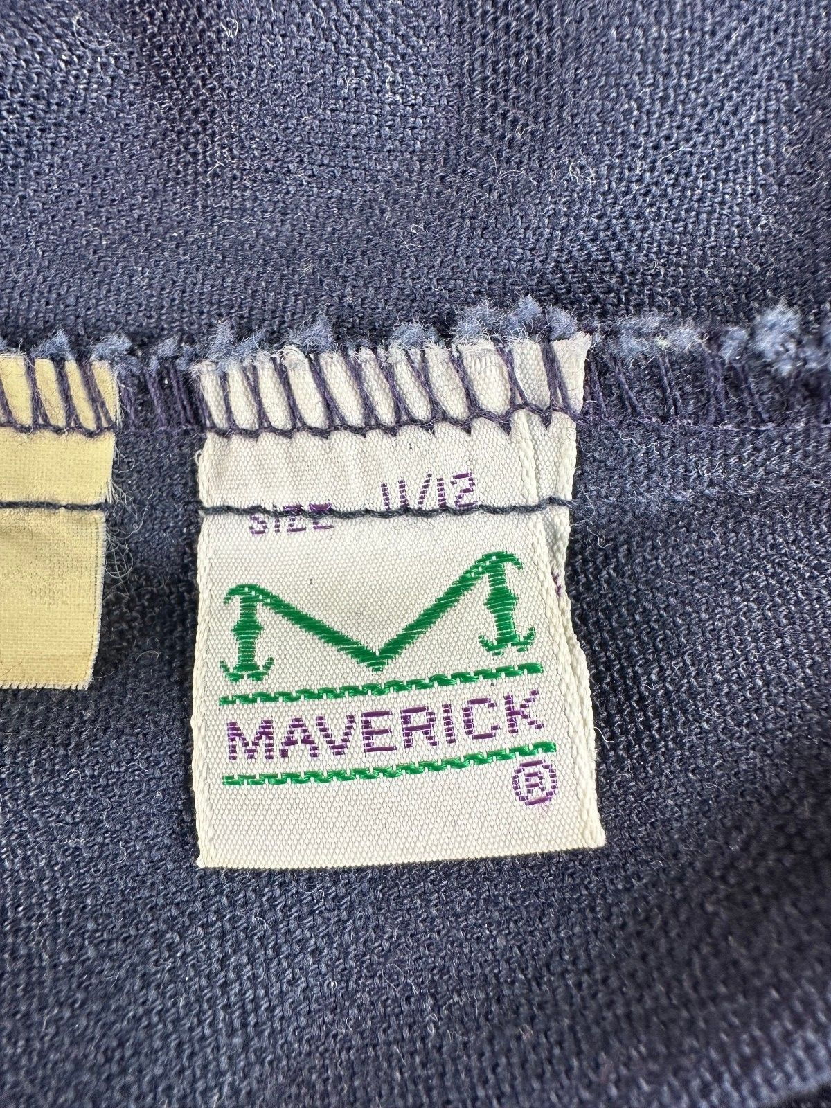 Vintage 70s Maverick Gym Shorts large dolphin contrast binding 3 inseam athletic