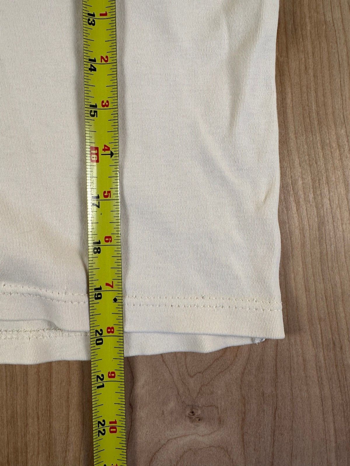 Vintage 90s Eddie Bauer crop top pocket tshirt medium 100% cotton made usa gorp