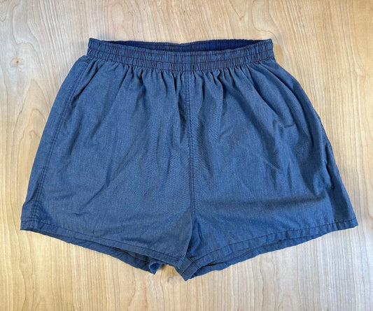 Vintage 60s Sears swim trunks bathing suit large made usa union made 2" inseam